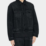 黑色丹寧帥氣外套黑色丹寧帥氣外套