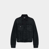 黑色丹寧帥氣外套黑色丹寧帥氣外套