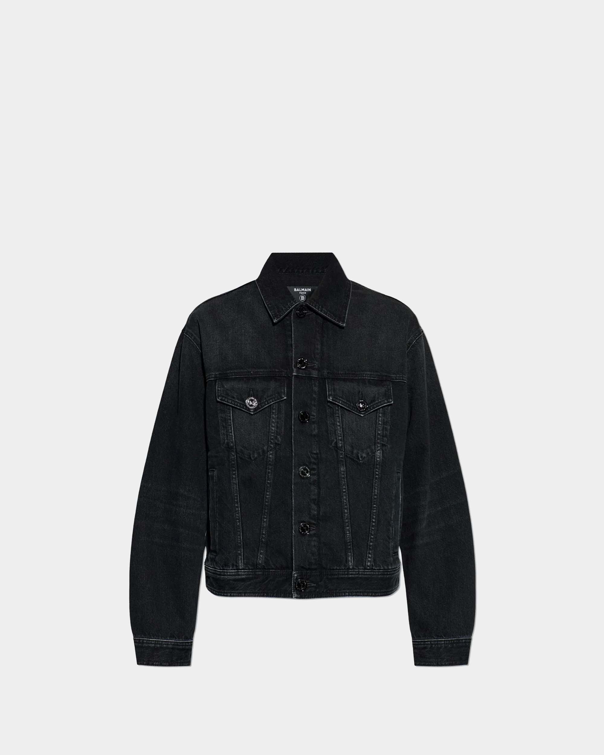 黑色丹寧帥氣外套黑色丹寧帥氣外套