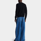 排釦設計環保喀什米爾針織毛衣