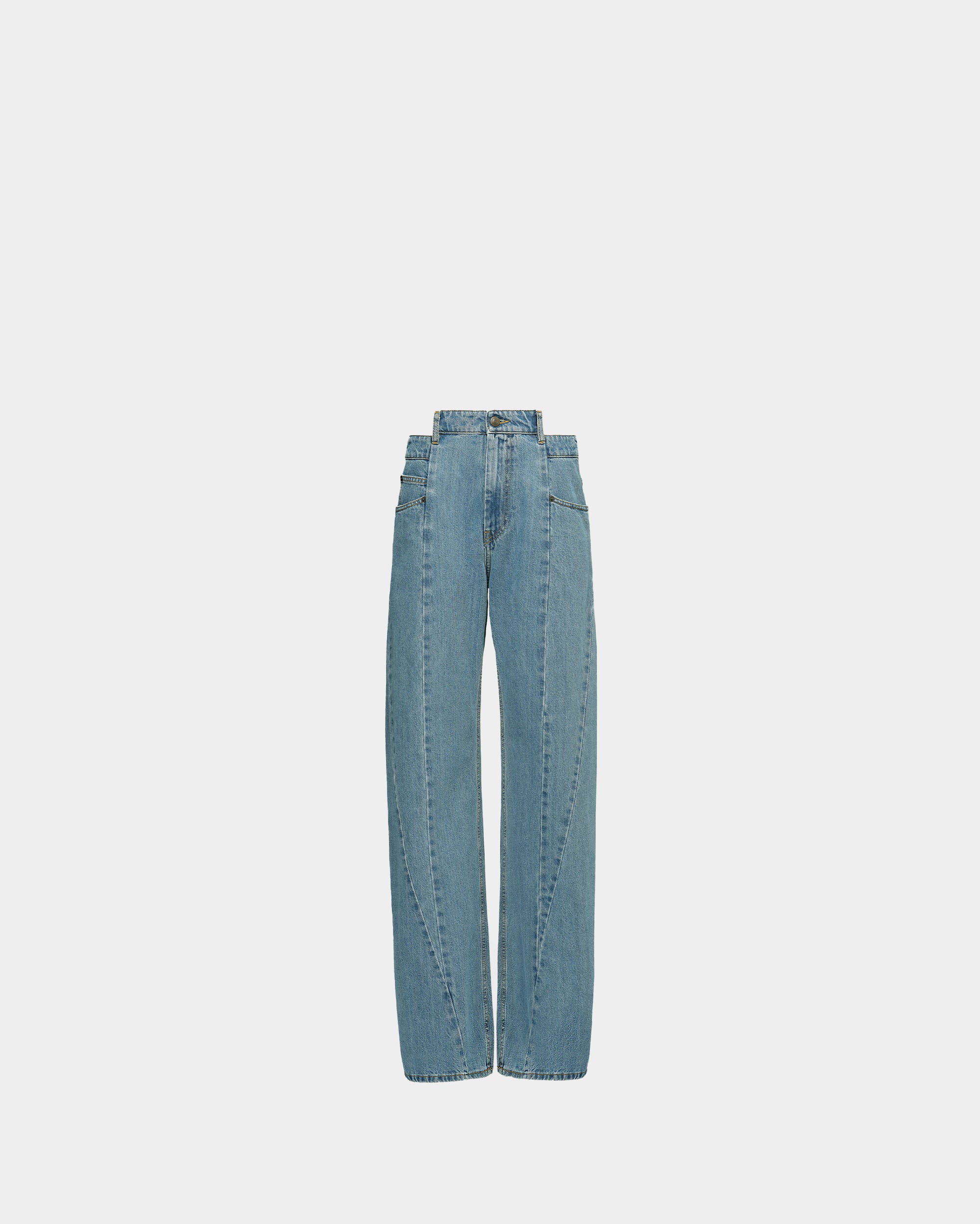 MAISON MARGIELA 不對稱造型牛仔褲