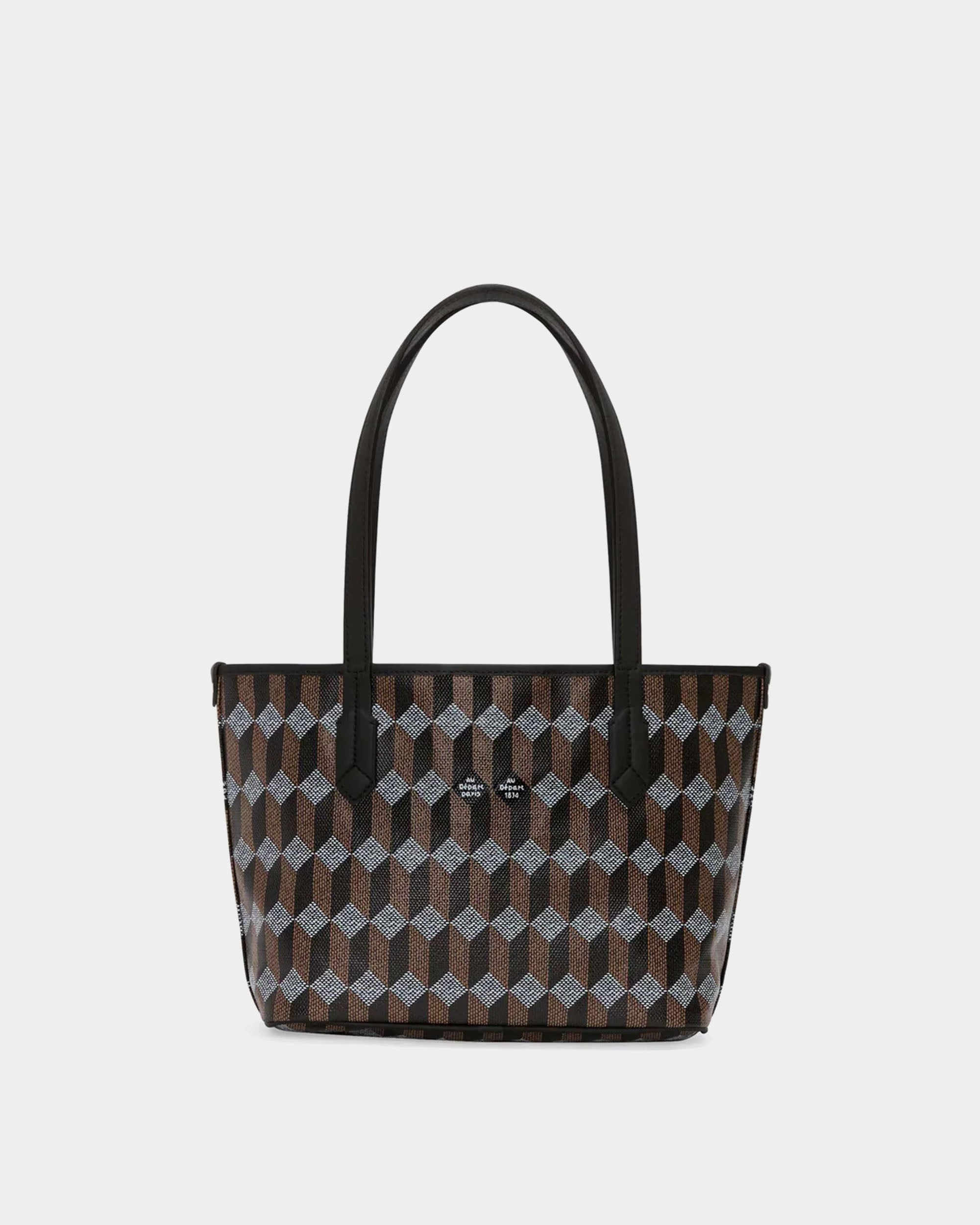 AU DÉPART TOTE NO.28 中型幾何圖紋手提包