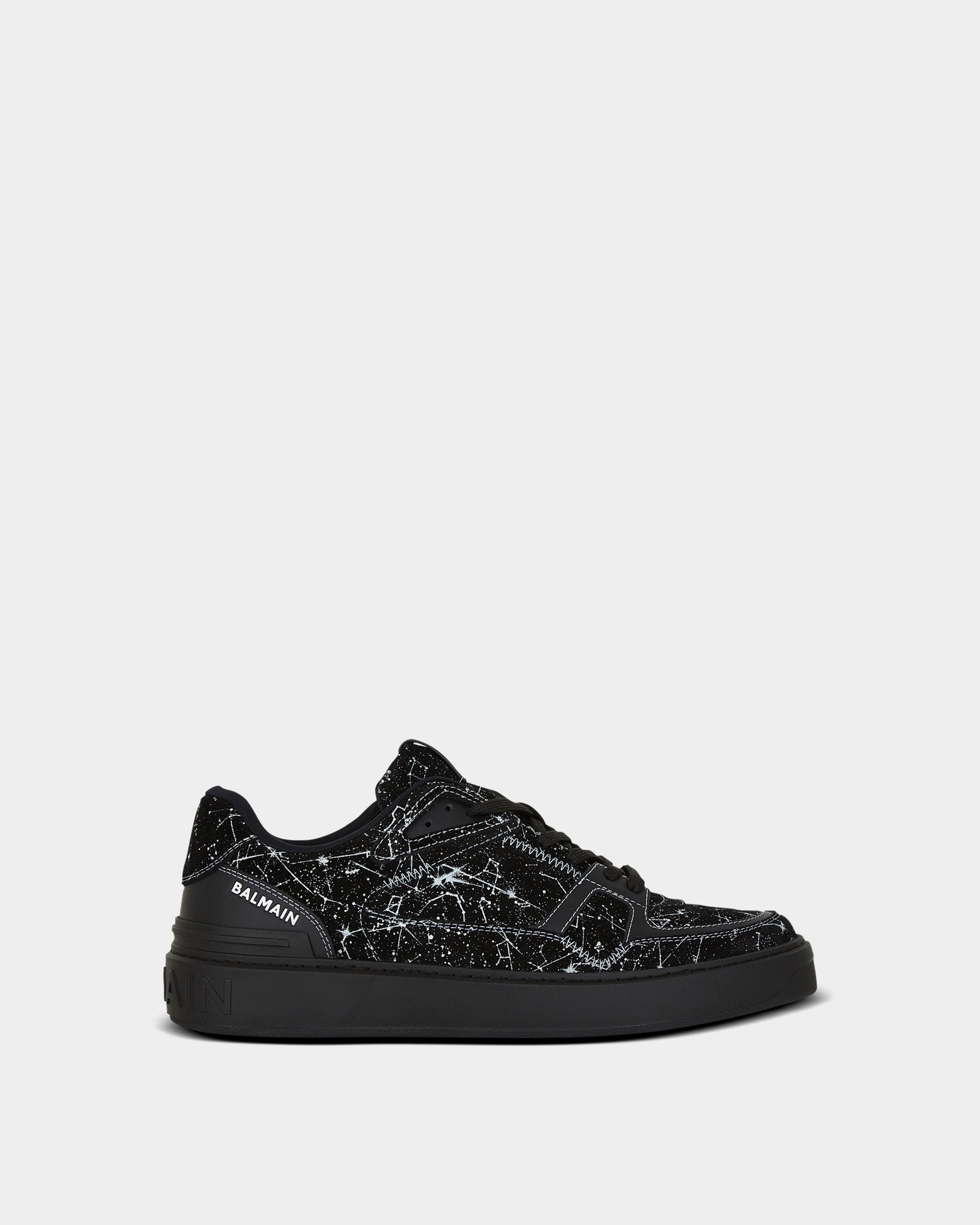 BALMAIN B‑Court 銀河印花運動鞋