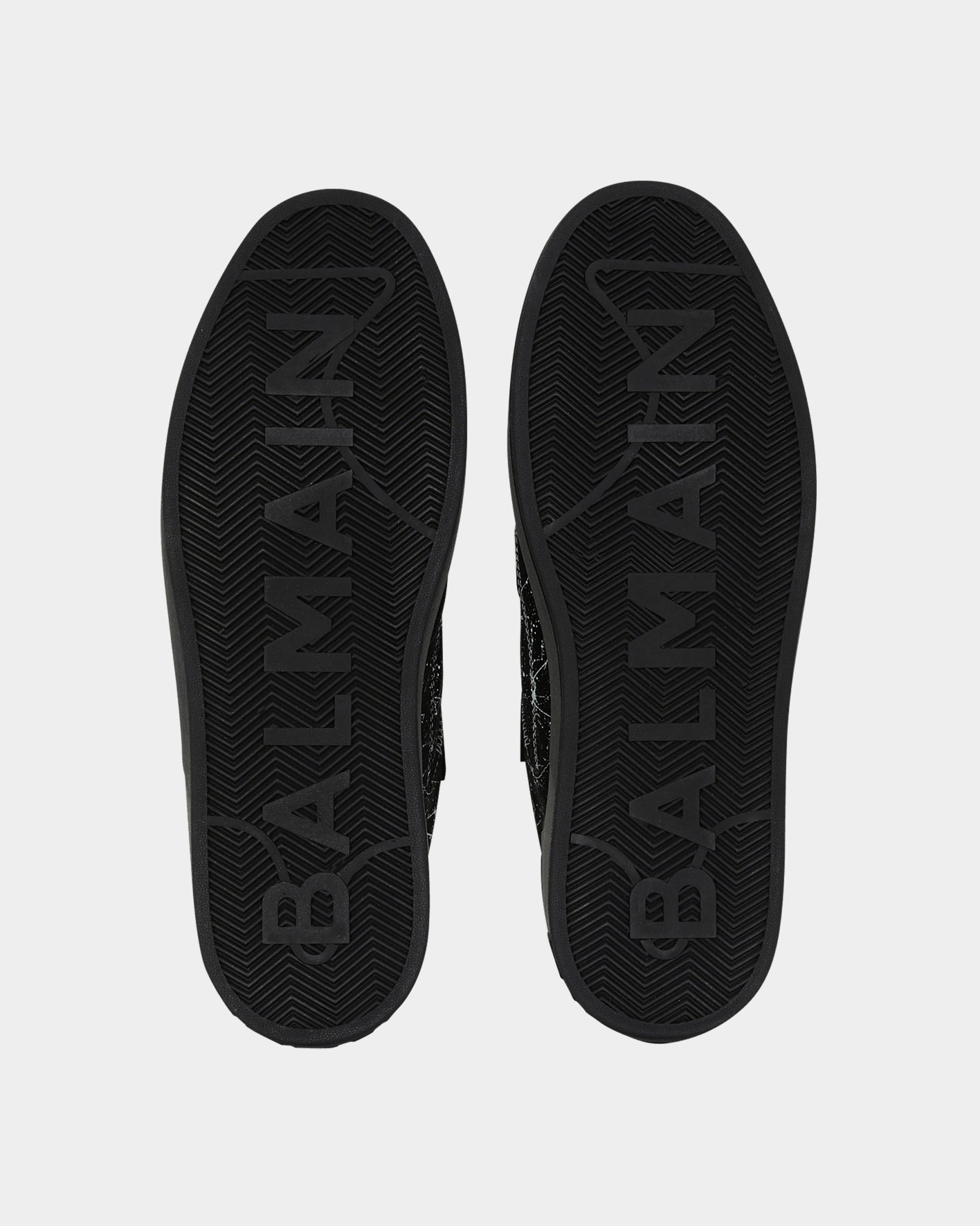 BALMAIN B‑Court 銀河印花運動鞋