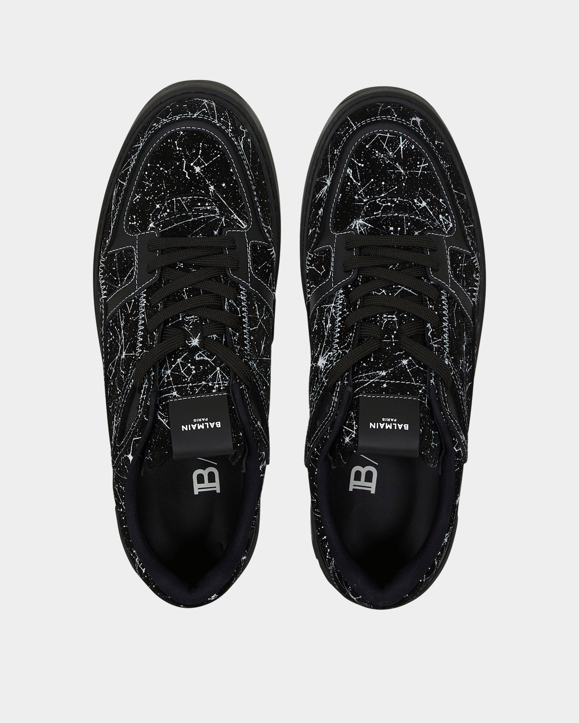 BALMAIN B‑Court 銀河印花運動鞋