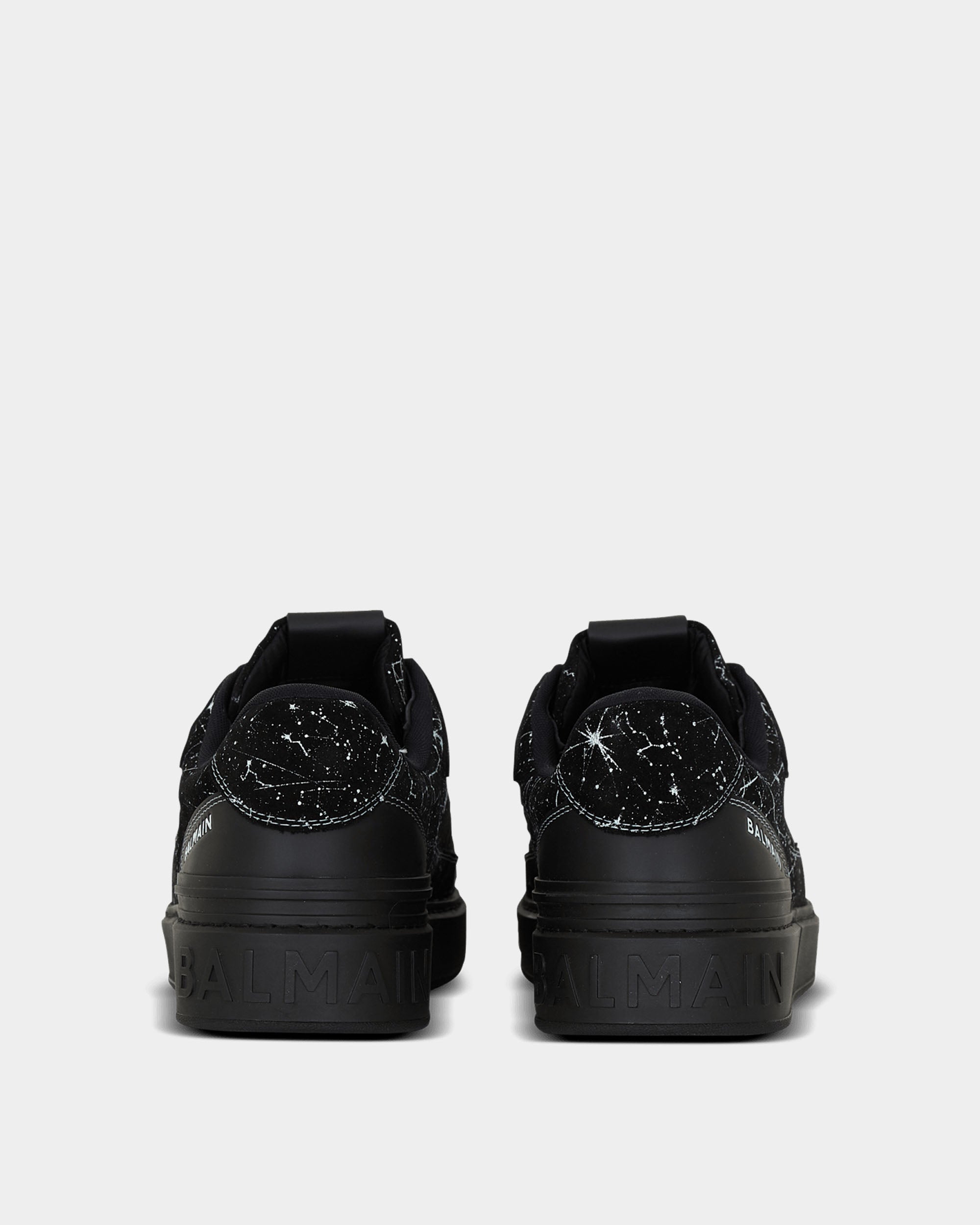 BALMAIN B‑Court 銀河印花運動鞋