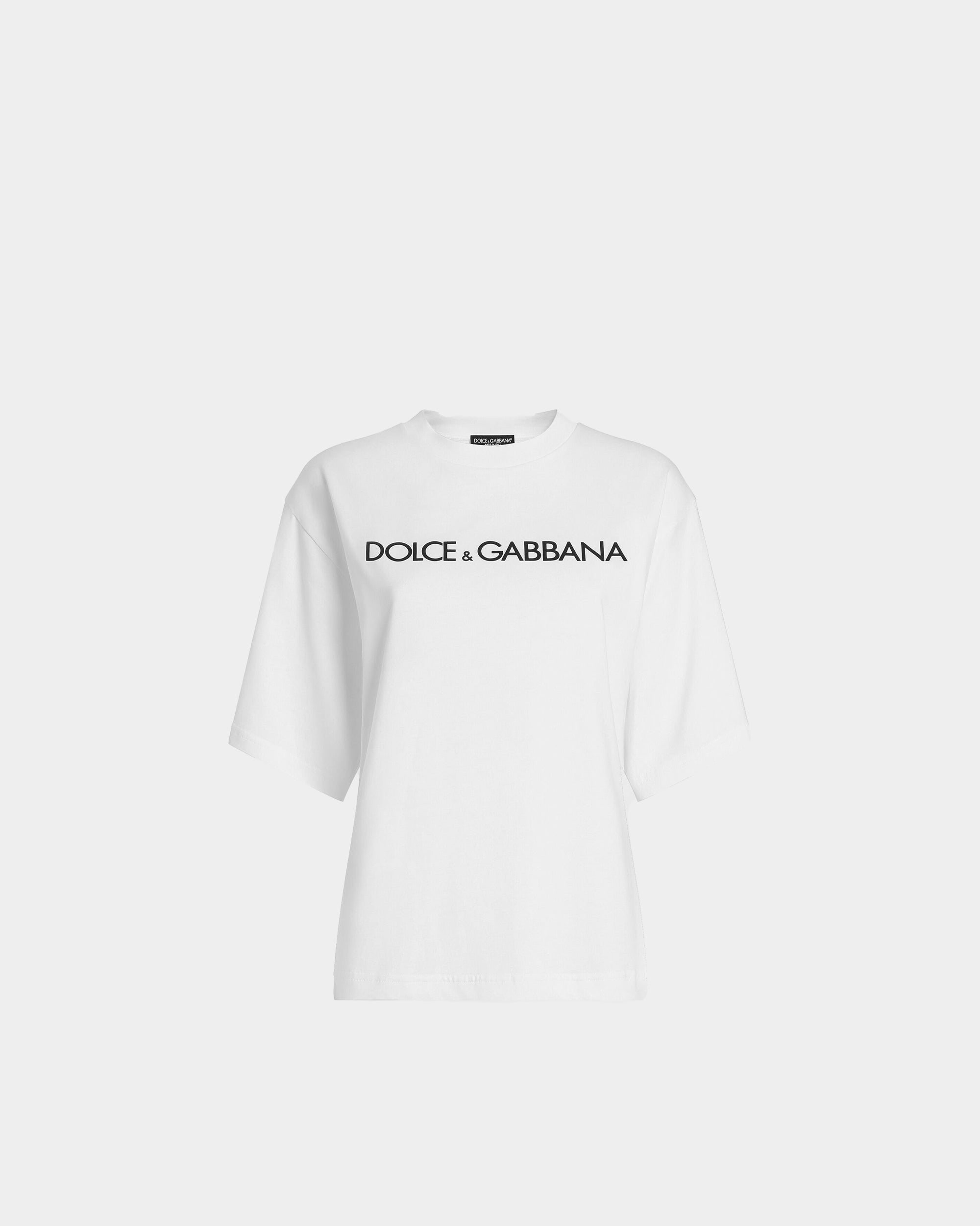 DOLCE&GABBANA 英文字樣印花 T-shirt