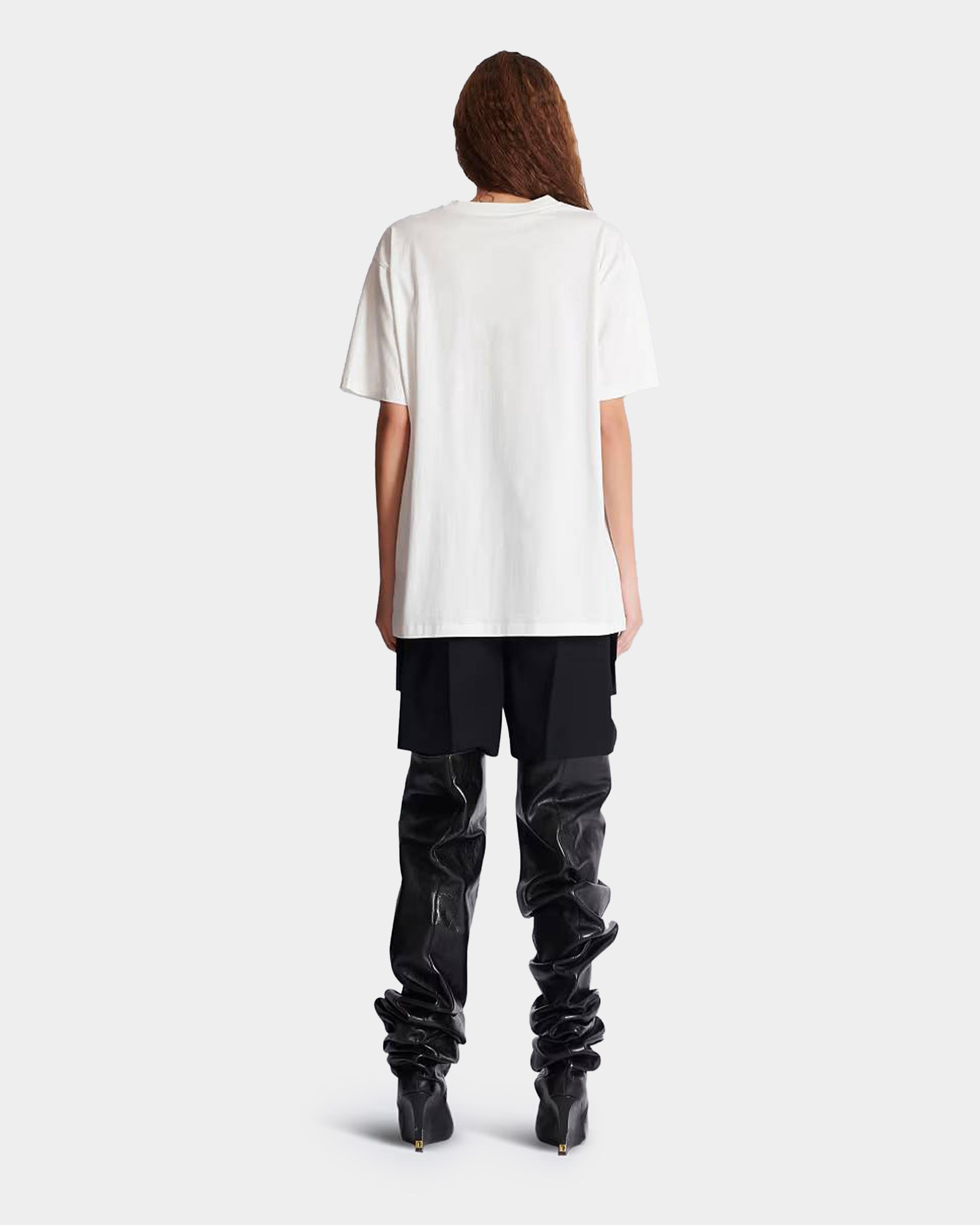 豹紋印花 Logo T-Shirt