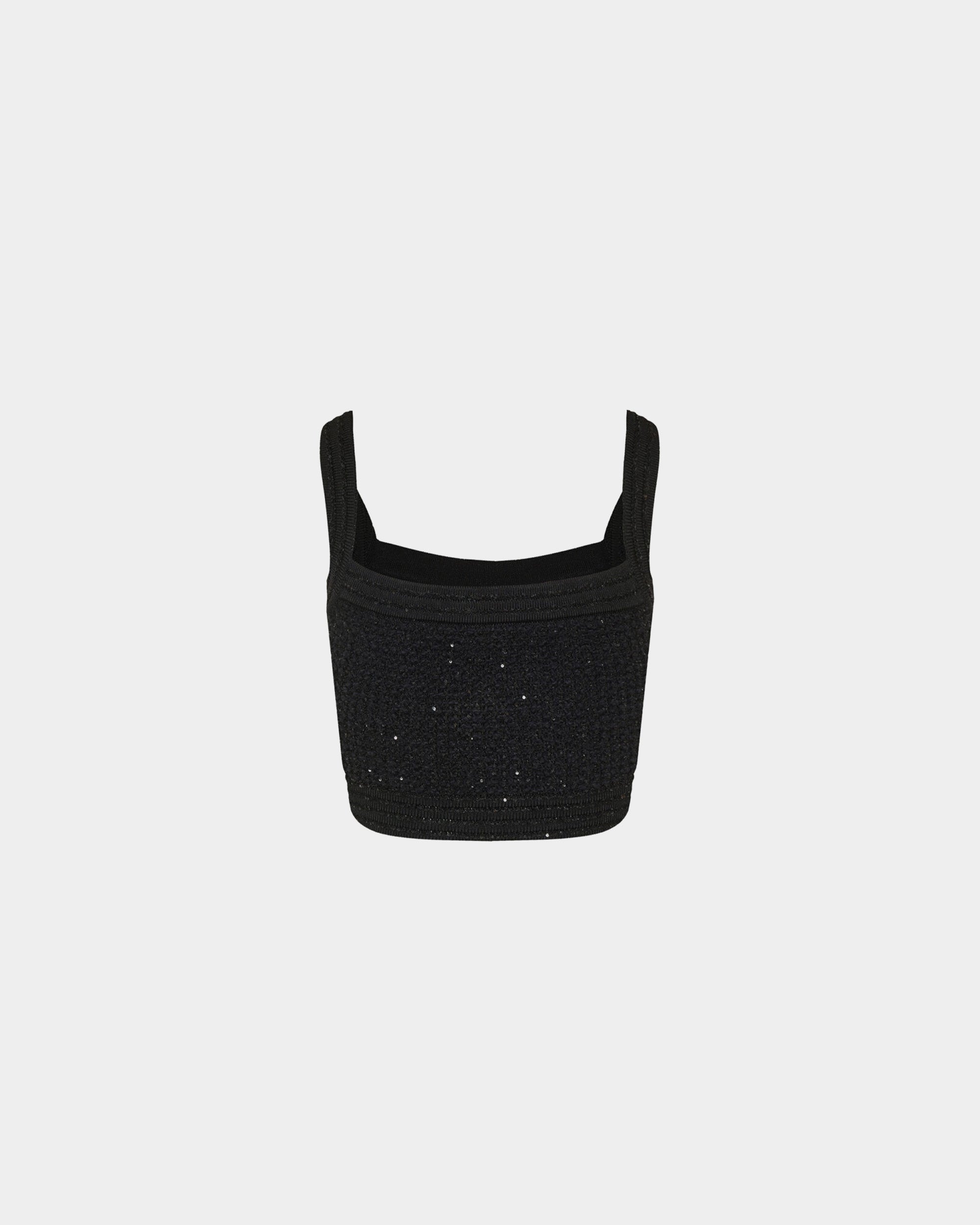 BALMAIN 針織金釦短版上衣