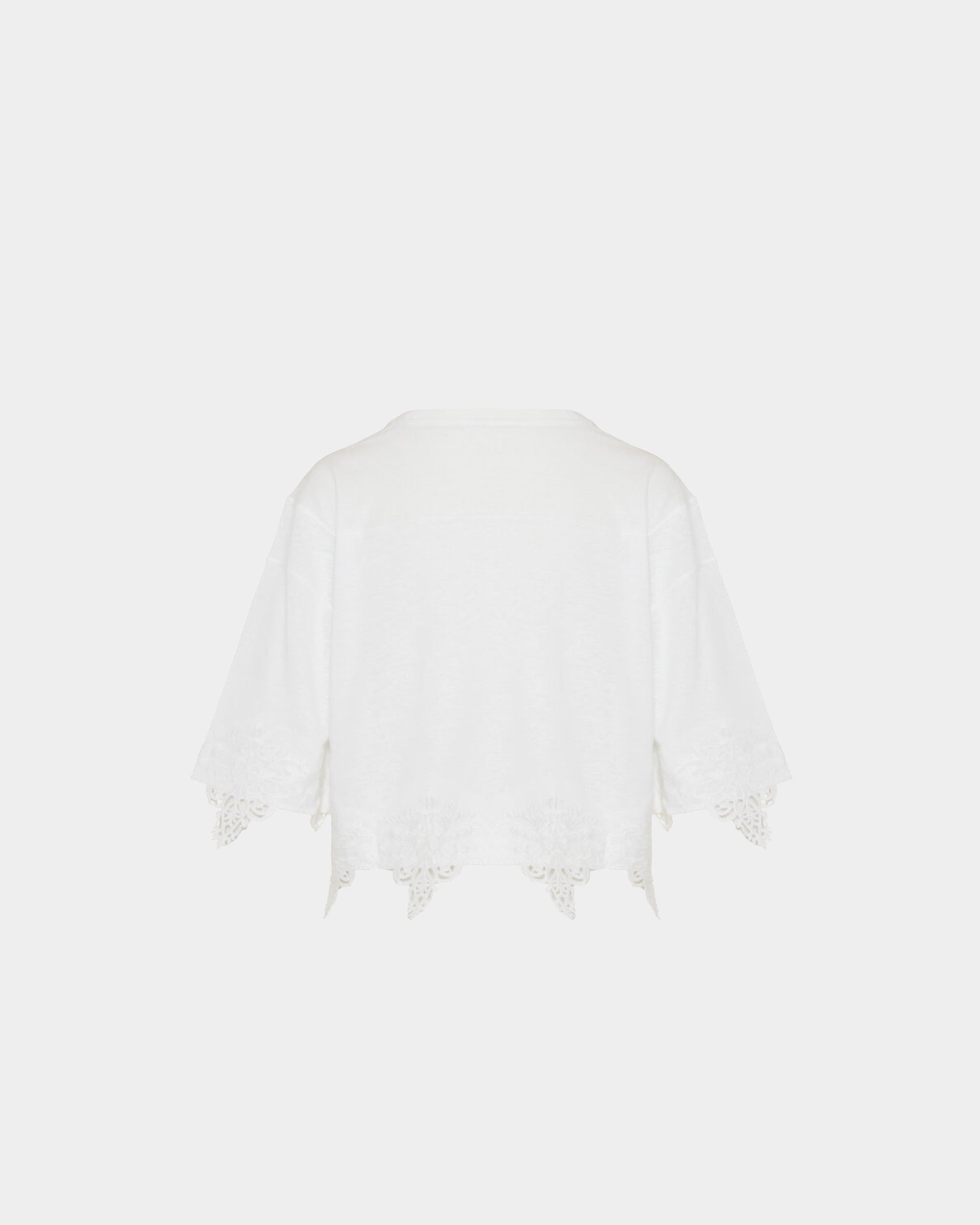 BALMAIN 徽章刺繡短版上衣