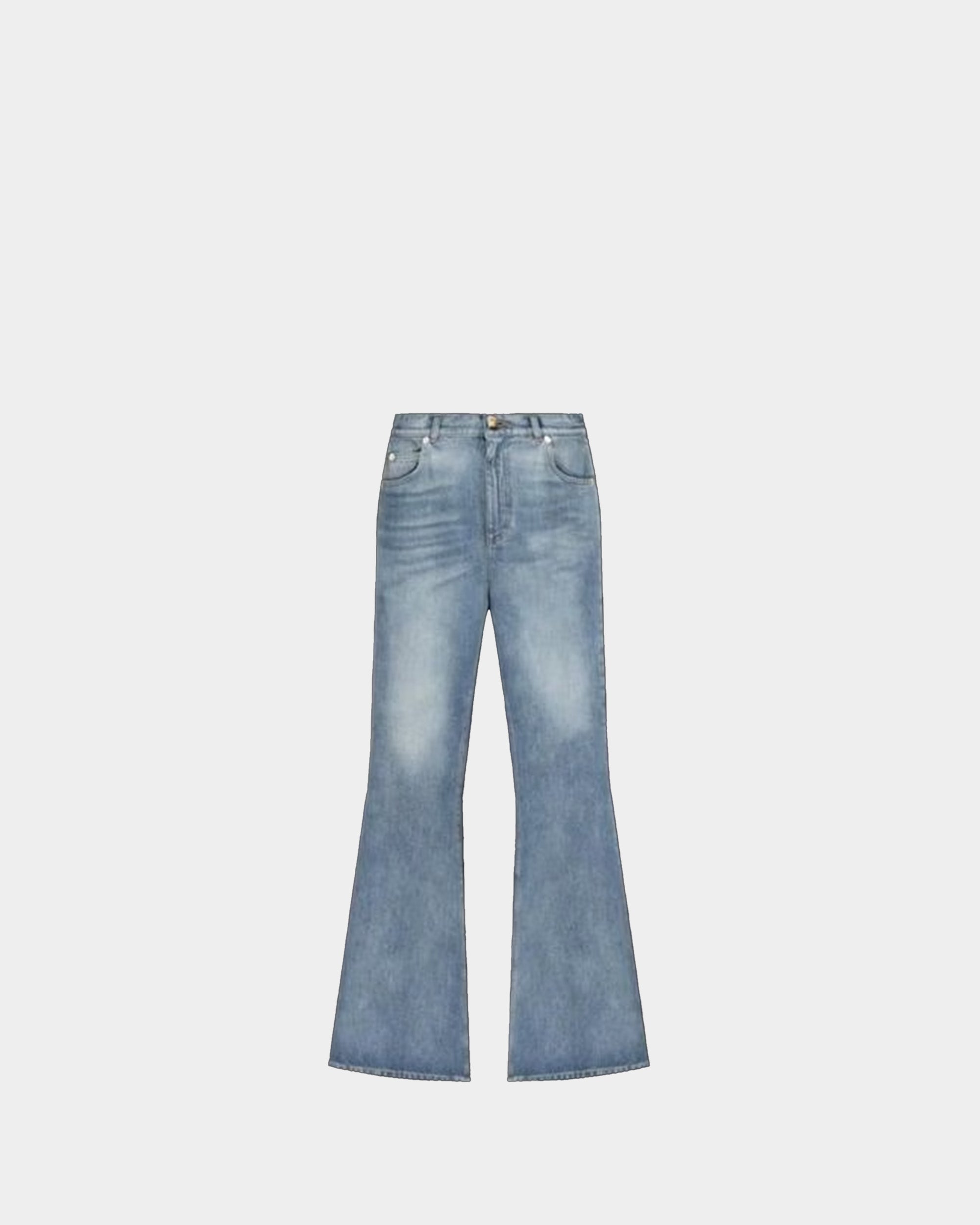 BALMAIN 淺藍色喇叭牛仔褲