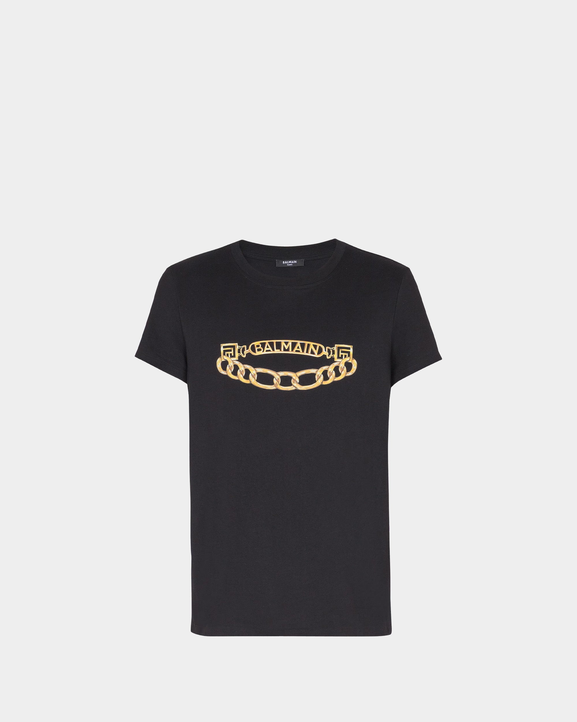 金屬鏈飾印花 T-Shirt