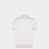 BALMAIN 棉絲針織 Polo 衫