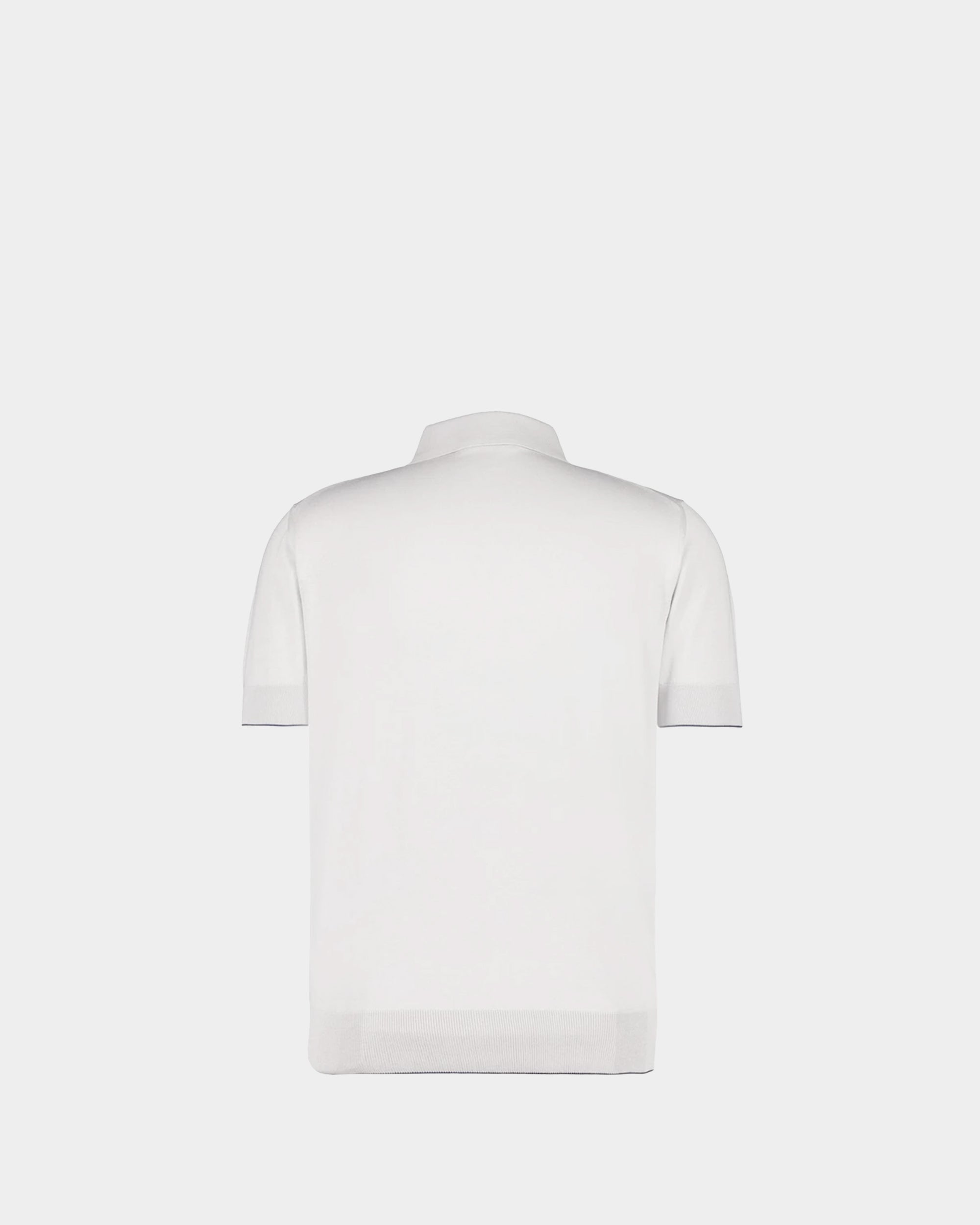 BALMAIN 棉絲針織 Polo 衫