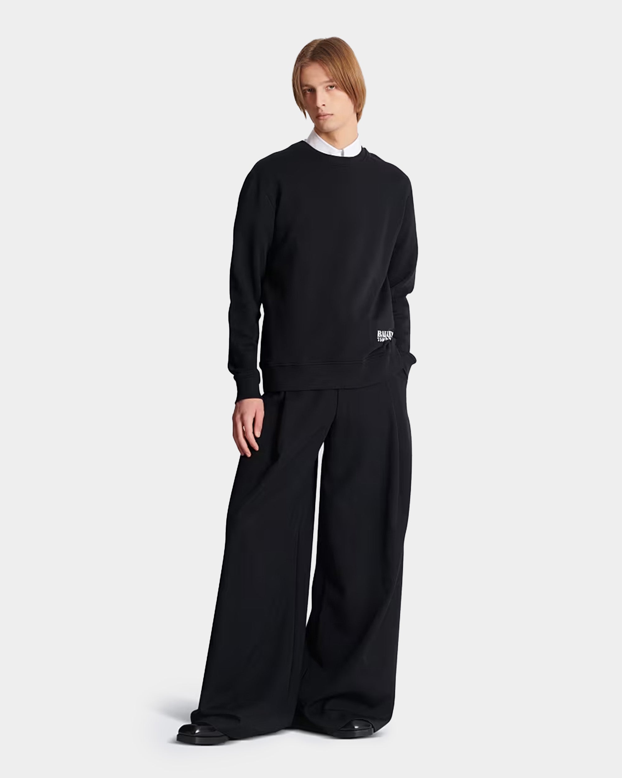 BALMAIN 小標印花大學 T