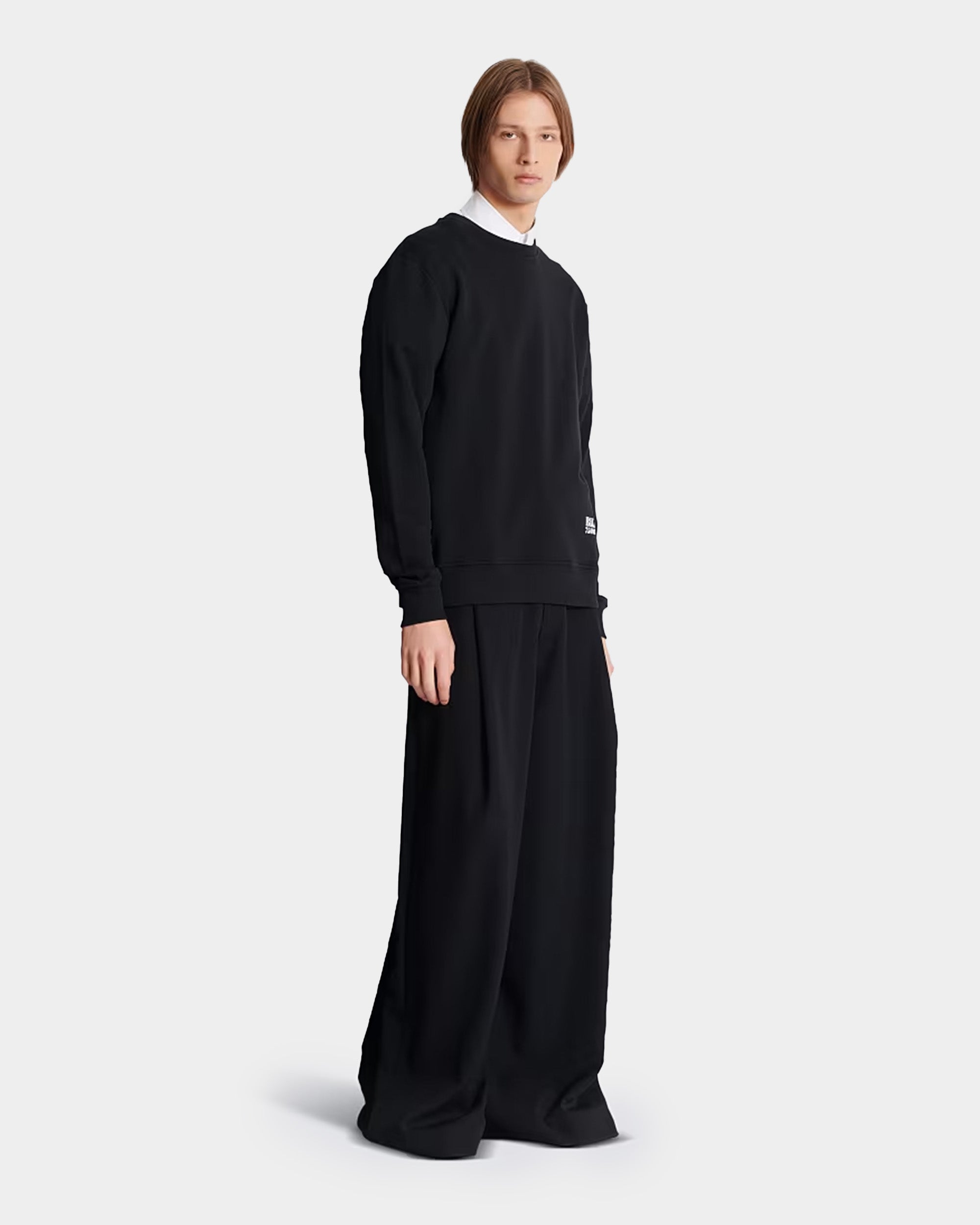BALMAIN 小標印花大學 T