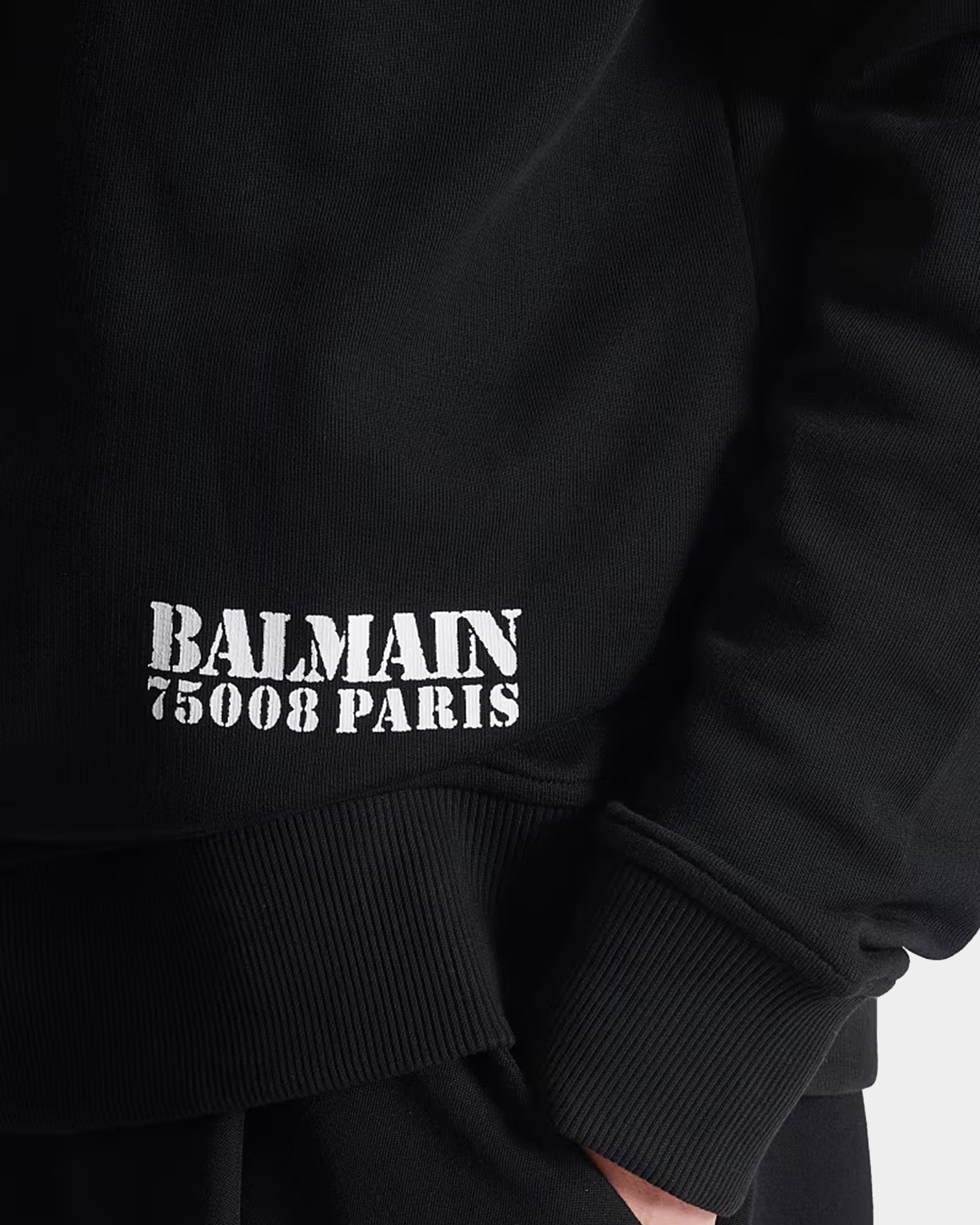 BALMAIN 小標印花大學 T