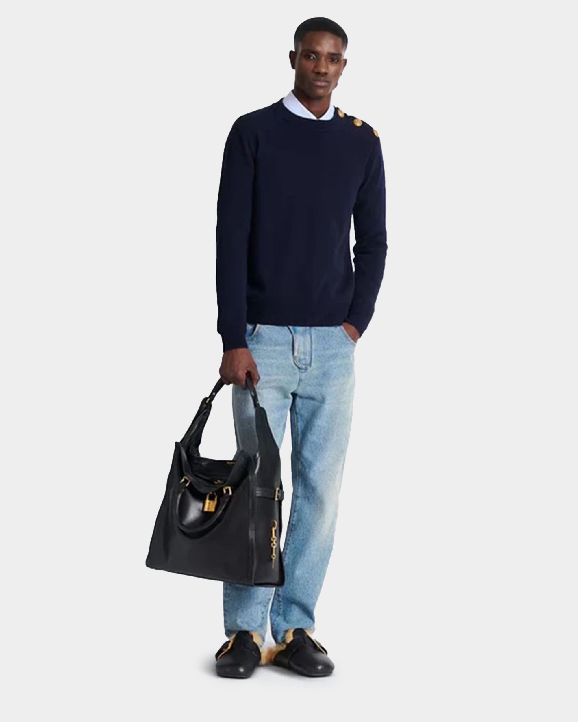 REGULAR DENIM PANTS