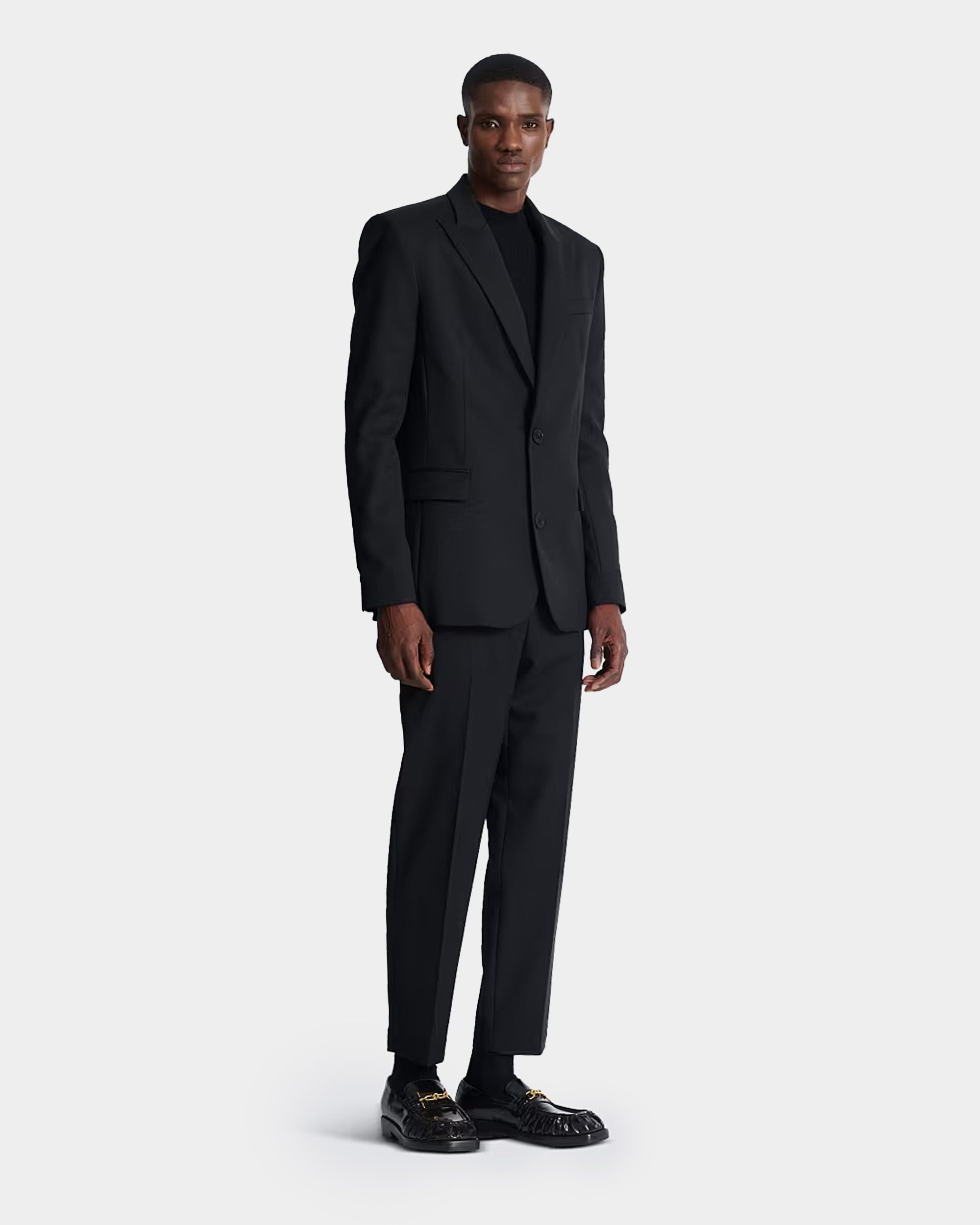 BALMAIN 經典剪裁羊毛西裝外套