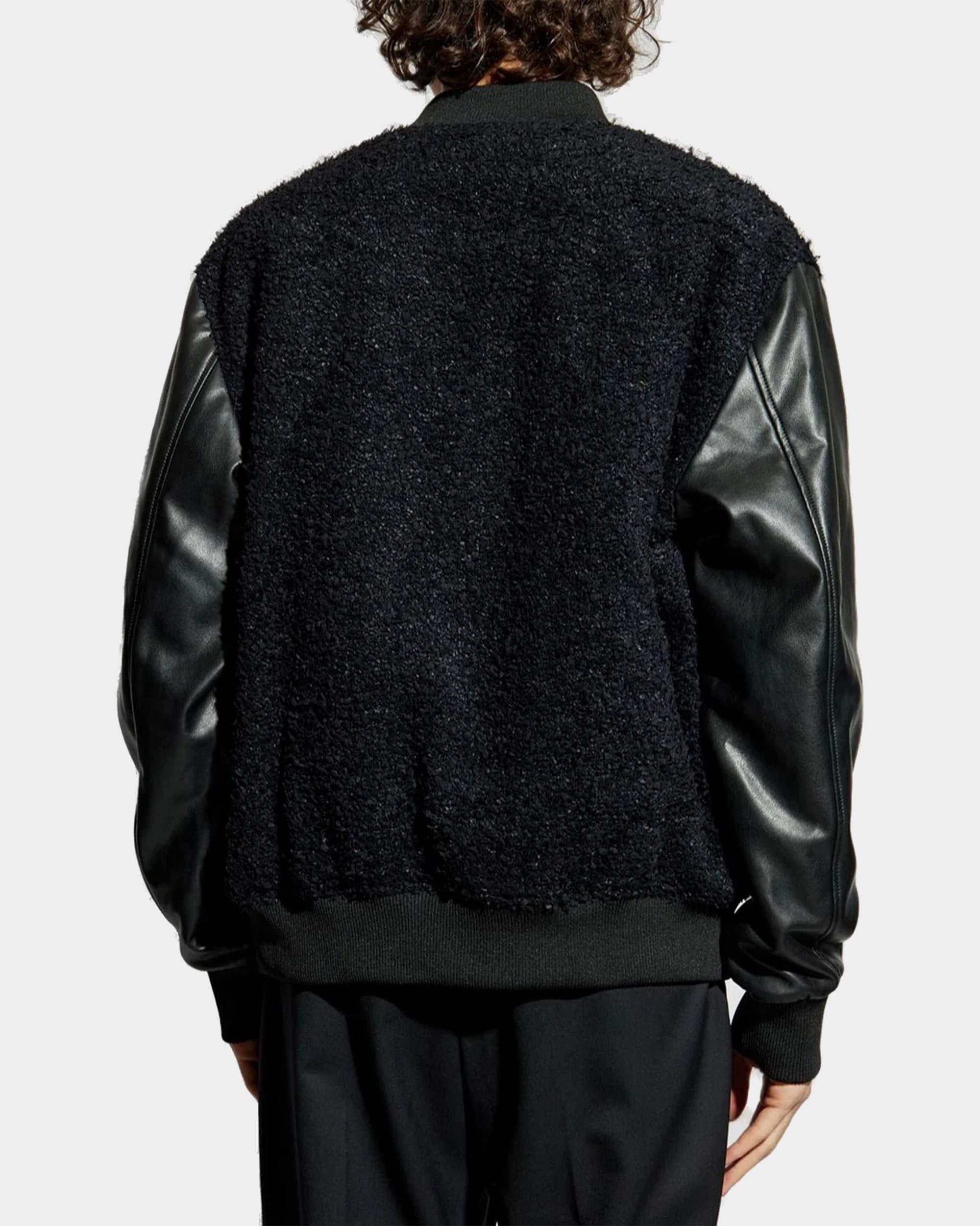 BALMAIN 拼接飛行夾克外套
