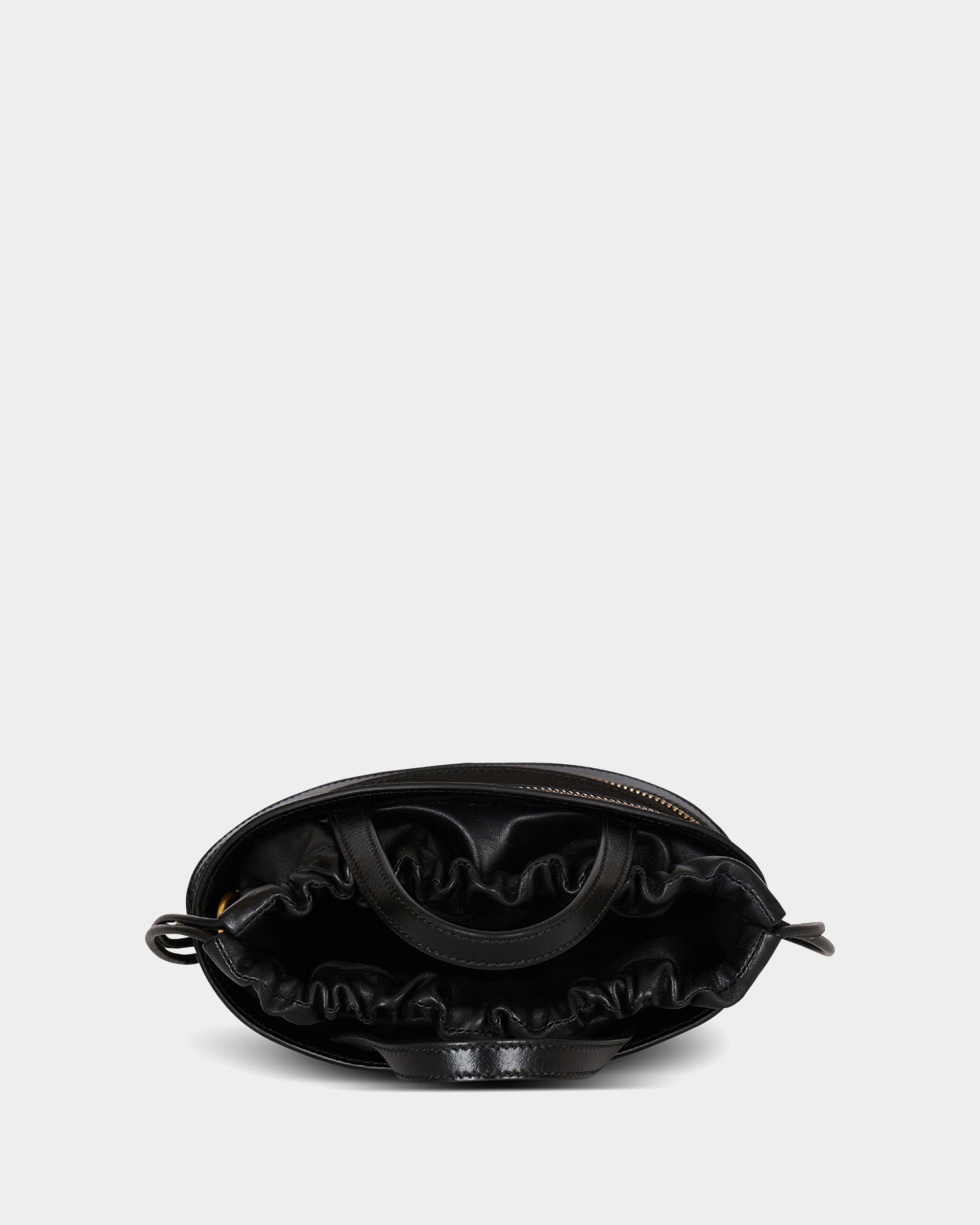 BALMAIN 迷你造型小牛皮包