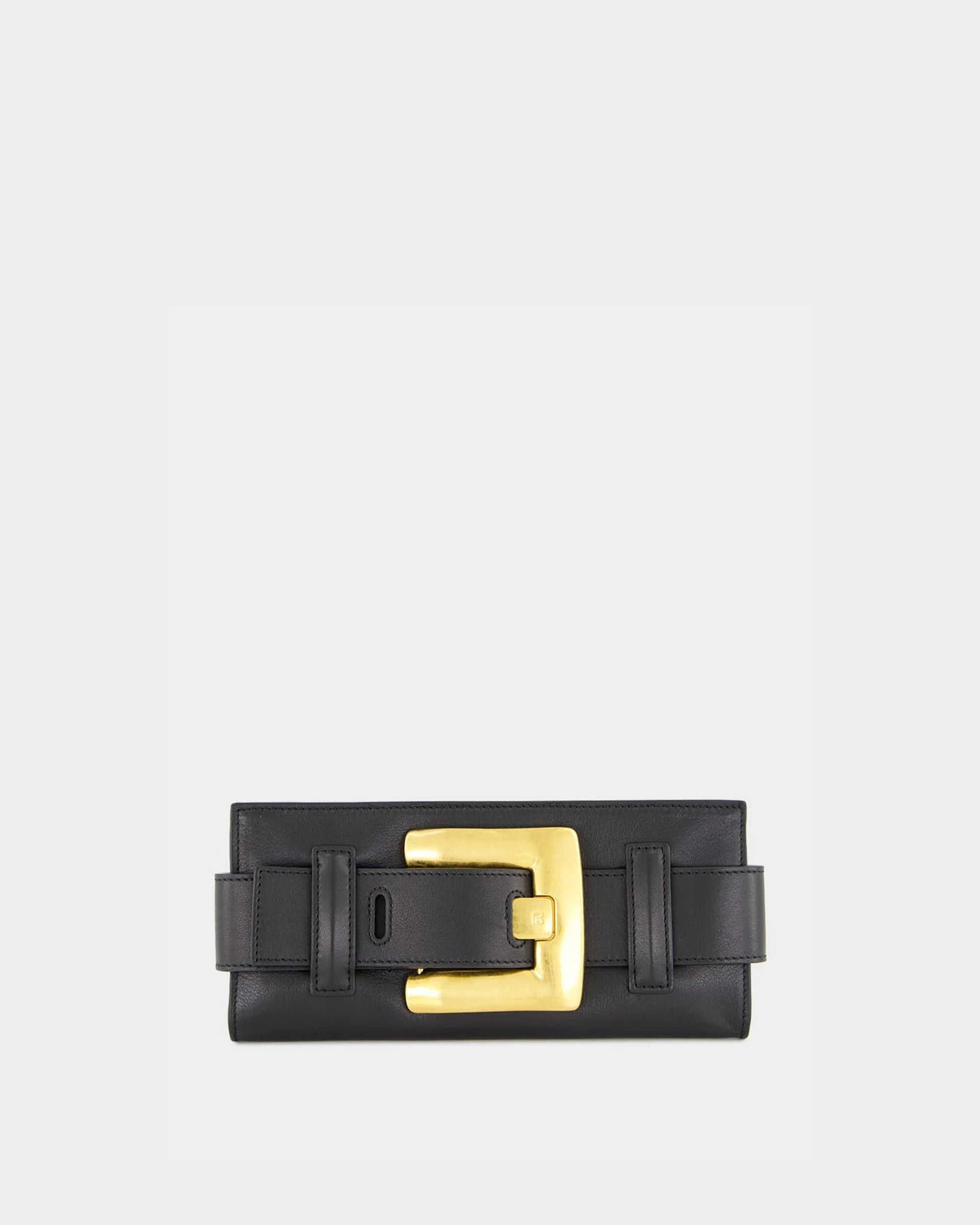 BALMAIN ANTHEM 小牛皮手拿包