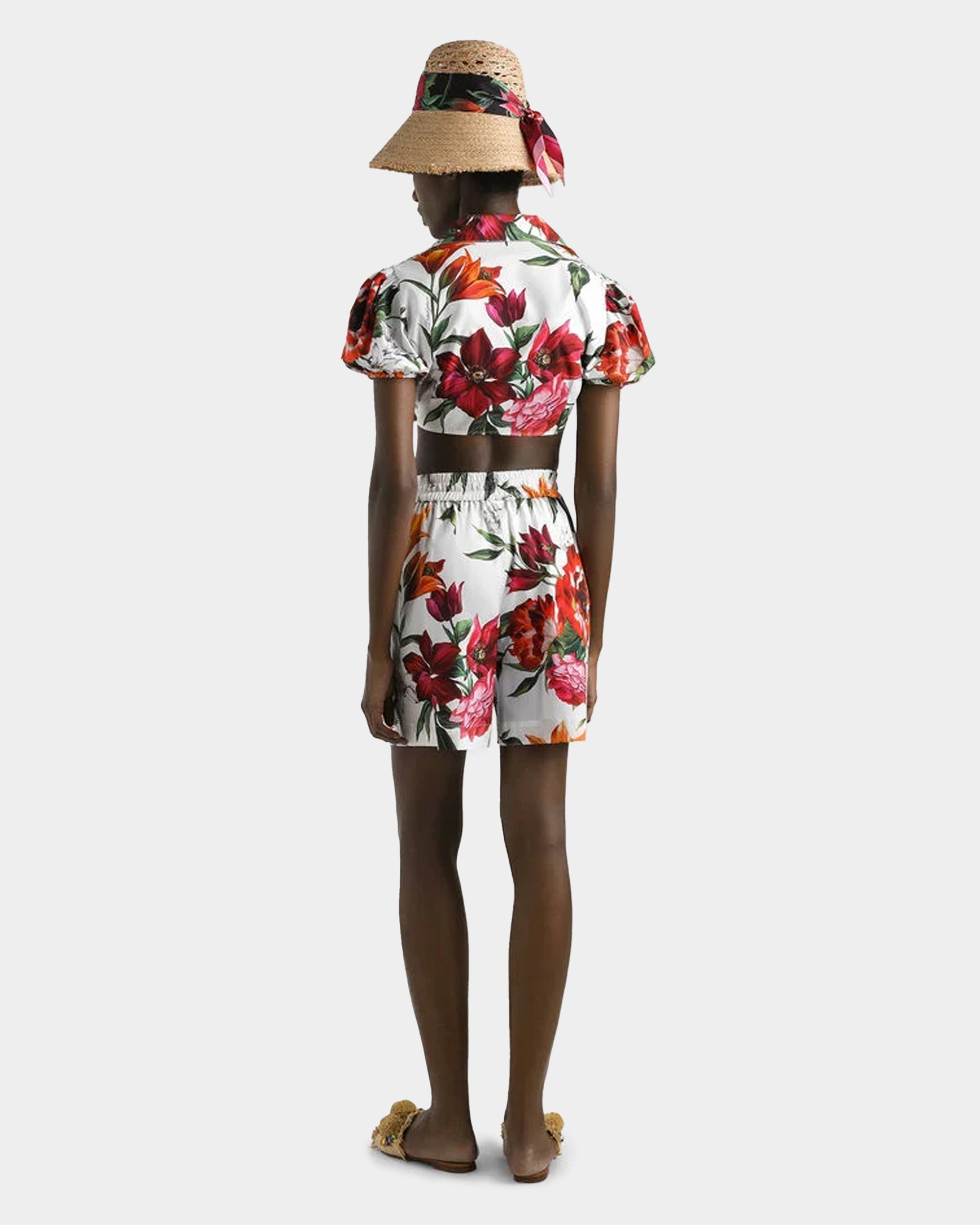 DOLCE&GABBANA  熱帶花卉短褲
