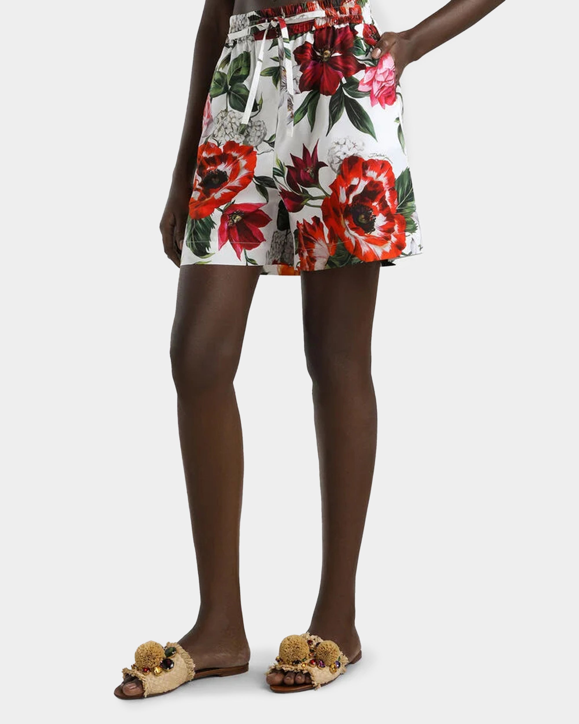 DOLCE&GABBANA  熱帶花卉短褲
