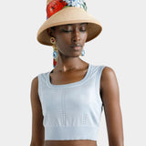 DOLCE&GABBANA  短版方領針織背心