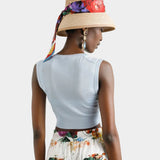 DOLCE&GABBANA  短版方領針織背心