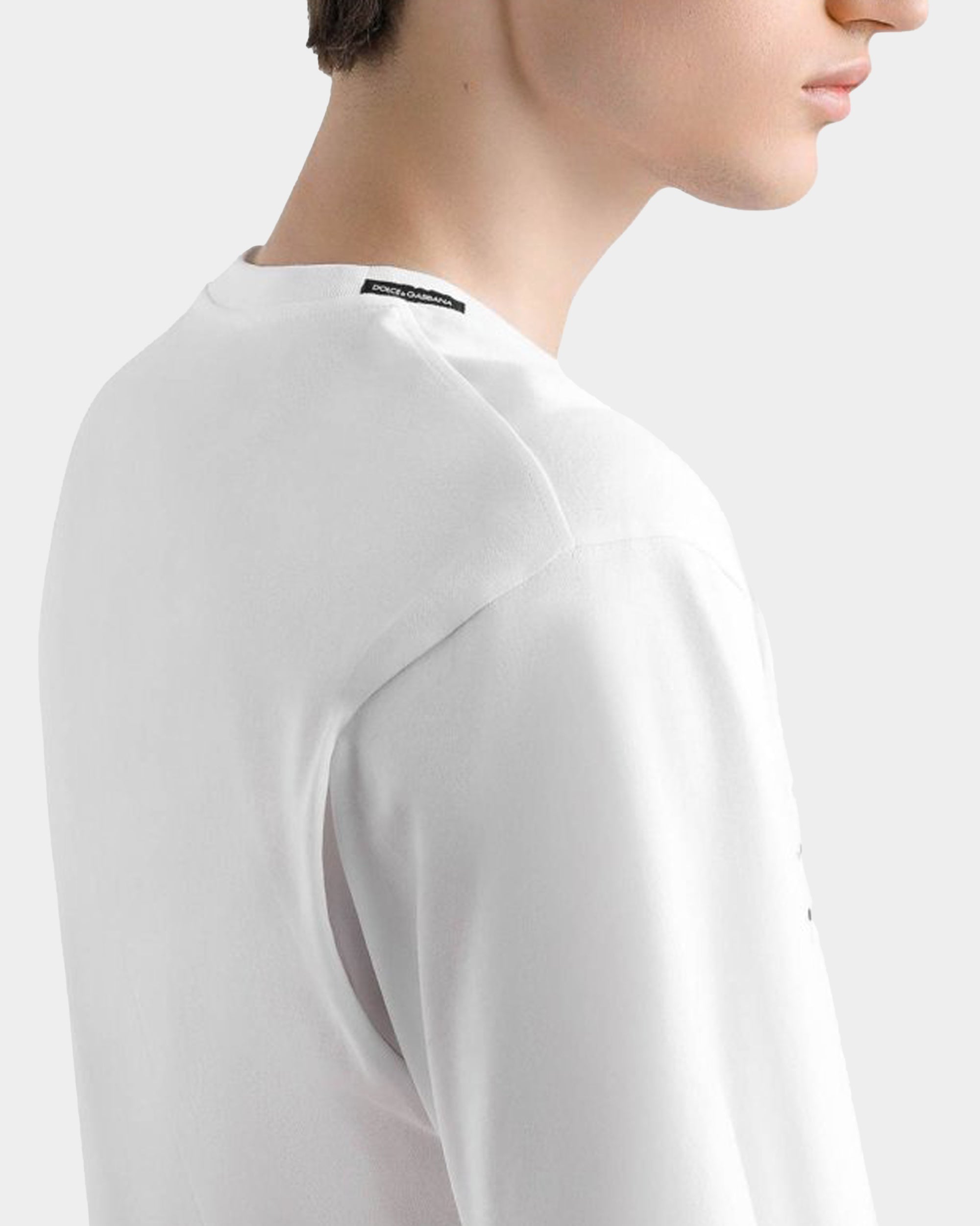 DOLCE&GABBANA  數字連線 LOGO T-shirt