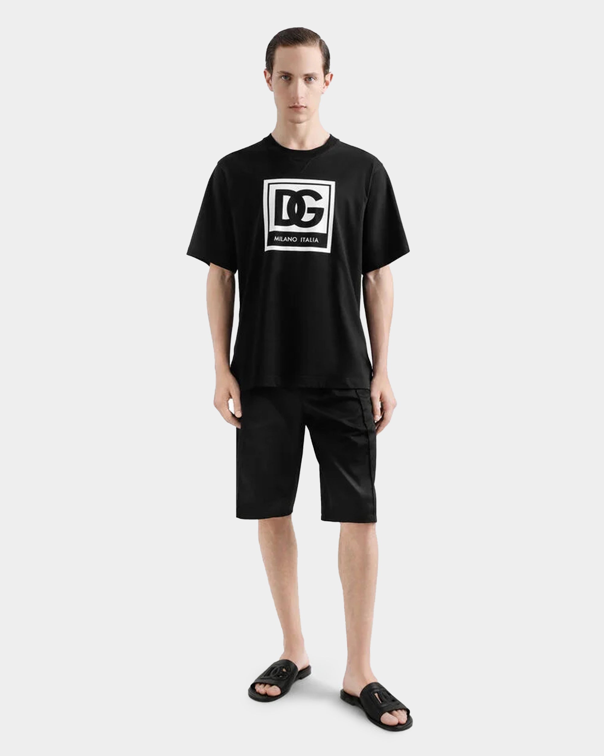 DOLCE&GABBANA  LOGO 設計 T-shirt