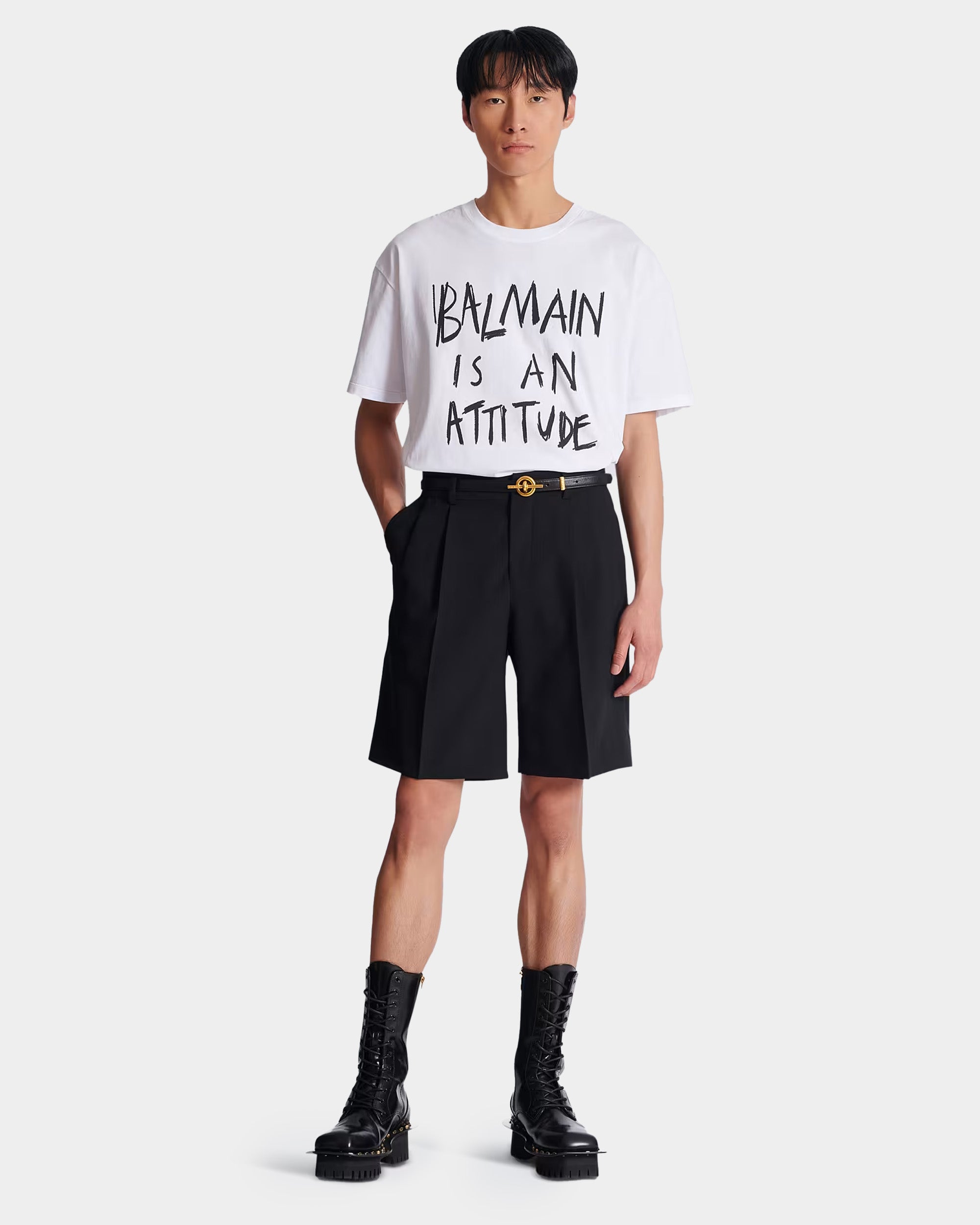 LOGO 塗鴉線條 T-Shirt