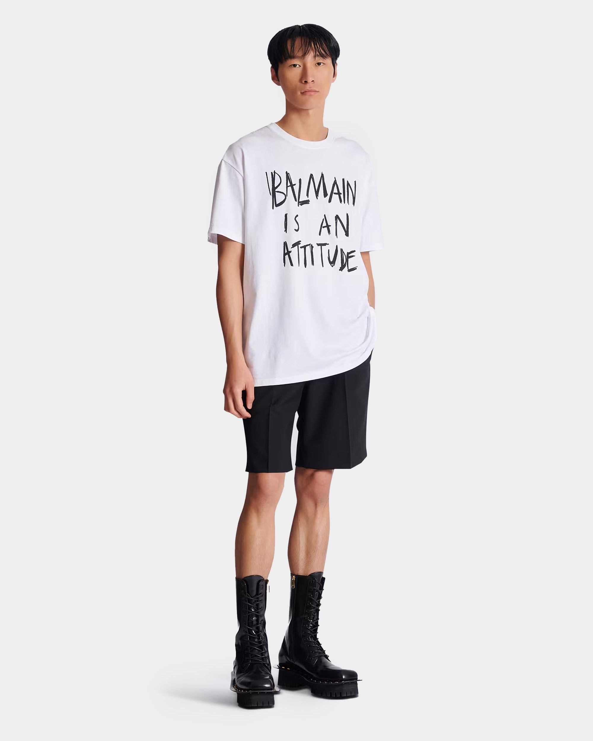 LOGO 塗鴉線條 T-Shirt