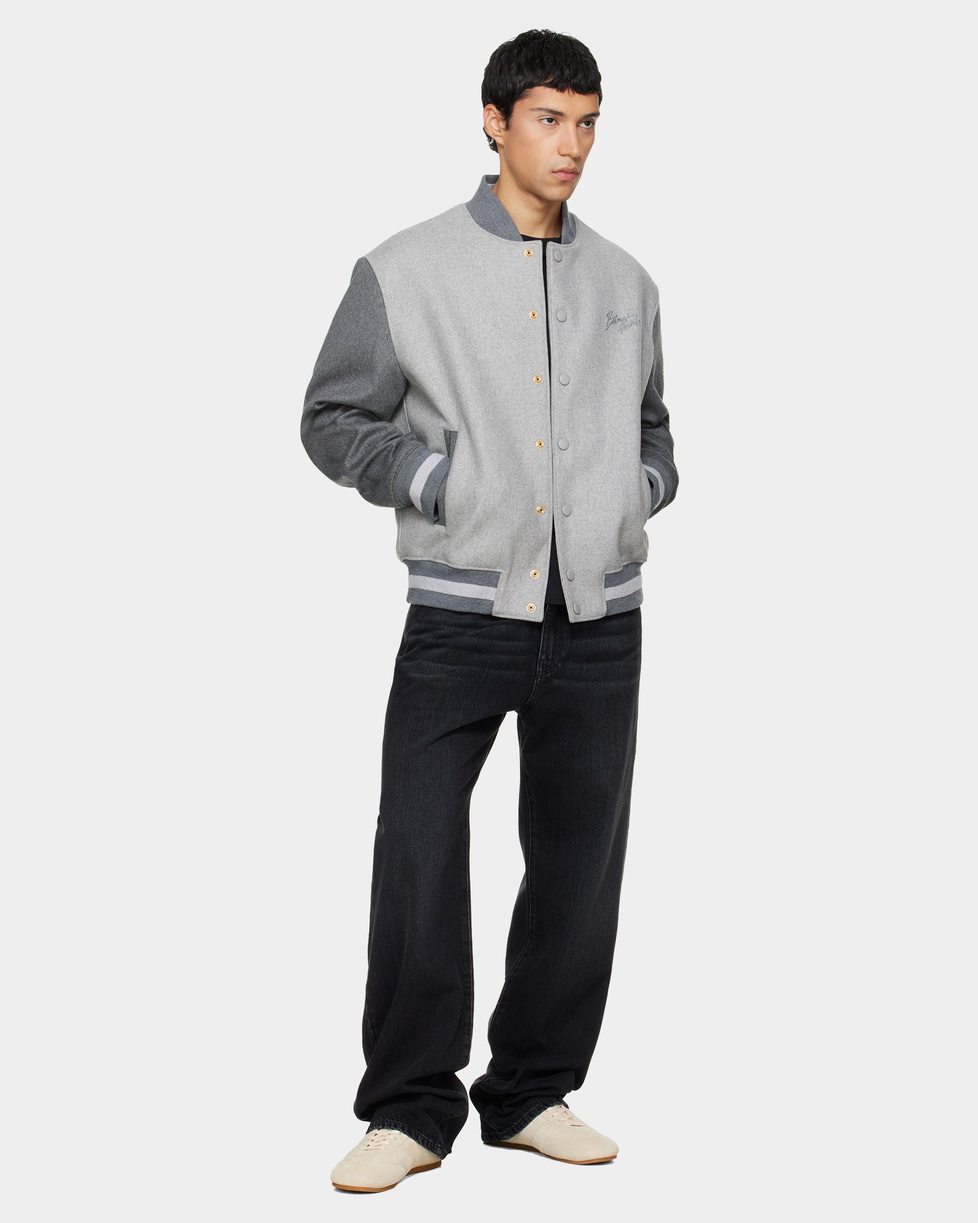 WOOL VARSITY JACKET