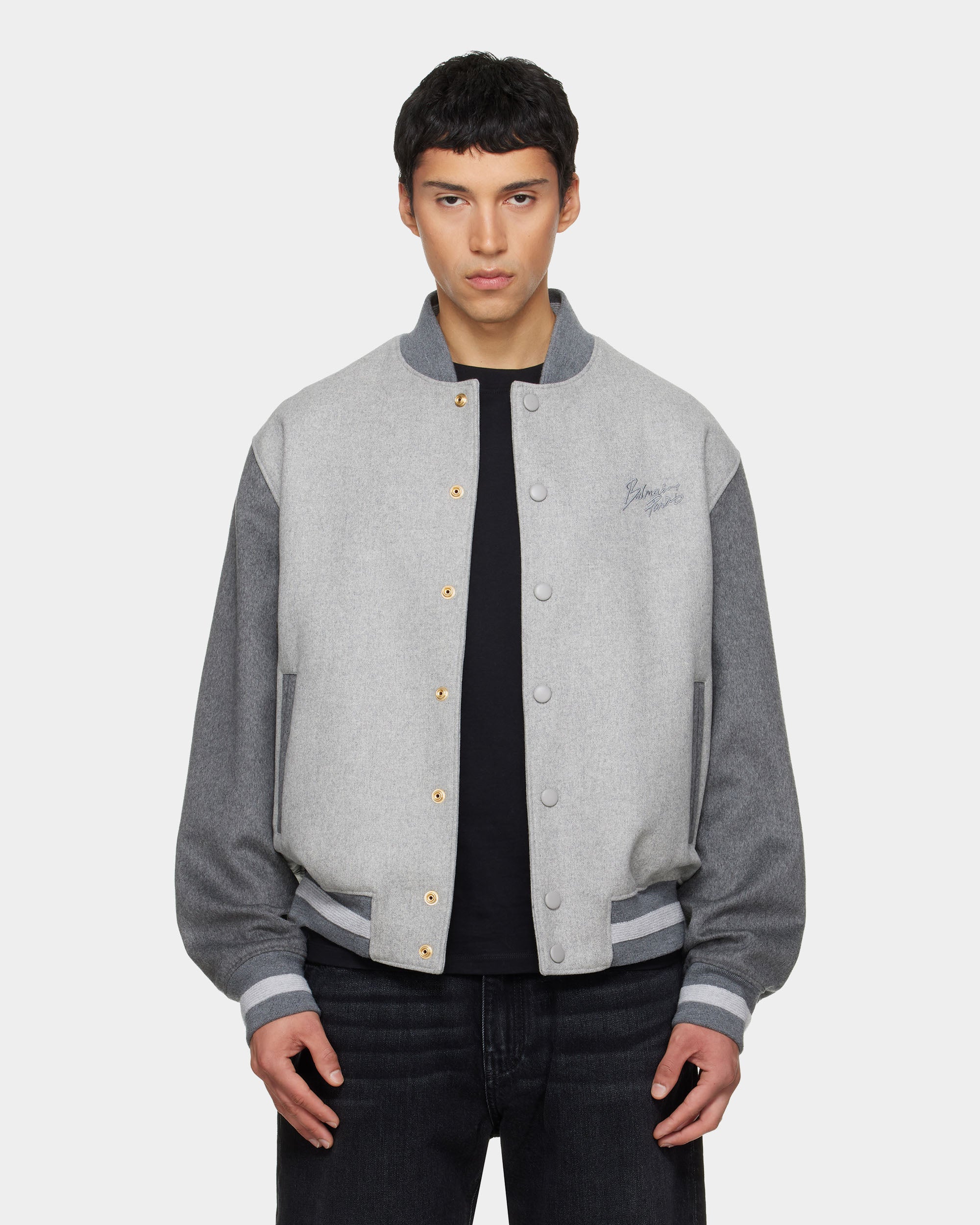 WOOL VARSITY JACKET