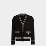 DOLCE&GABBANA   V 領針織開襟衫