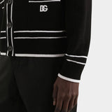 DOLCE&GABBANA   V 領針織開襟衫