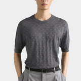 DOLCE&GABBANA   菱格紋針織衫