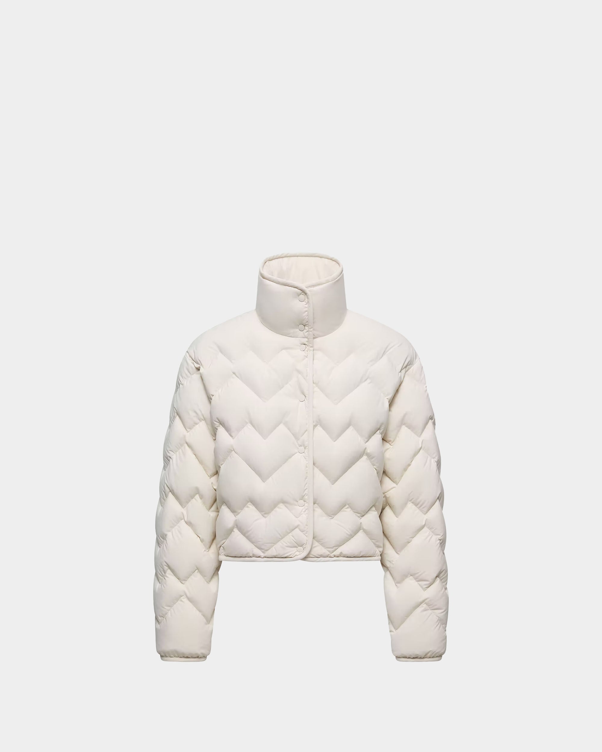 MONCLER Senevee 心形絎縫短版羽絨外套