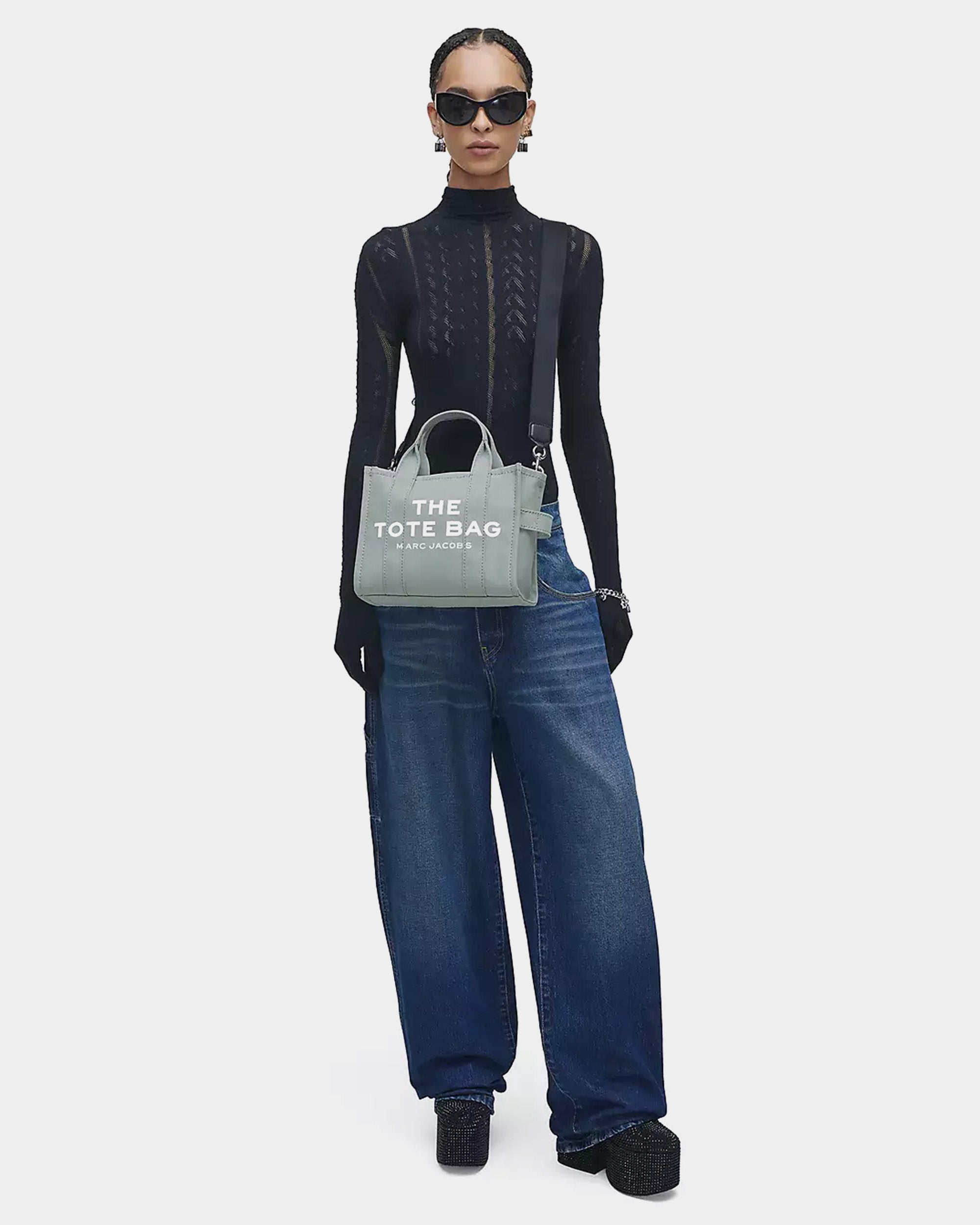 MARC JACOBS 小型經典棉帆布托特包