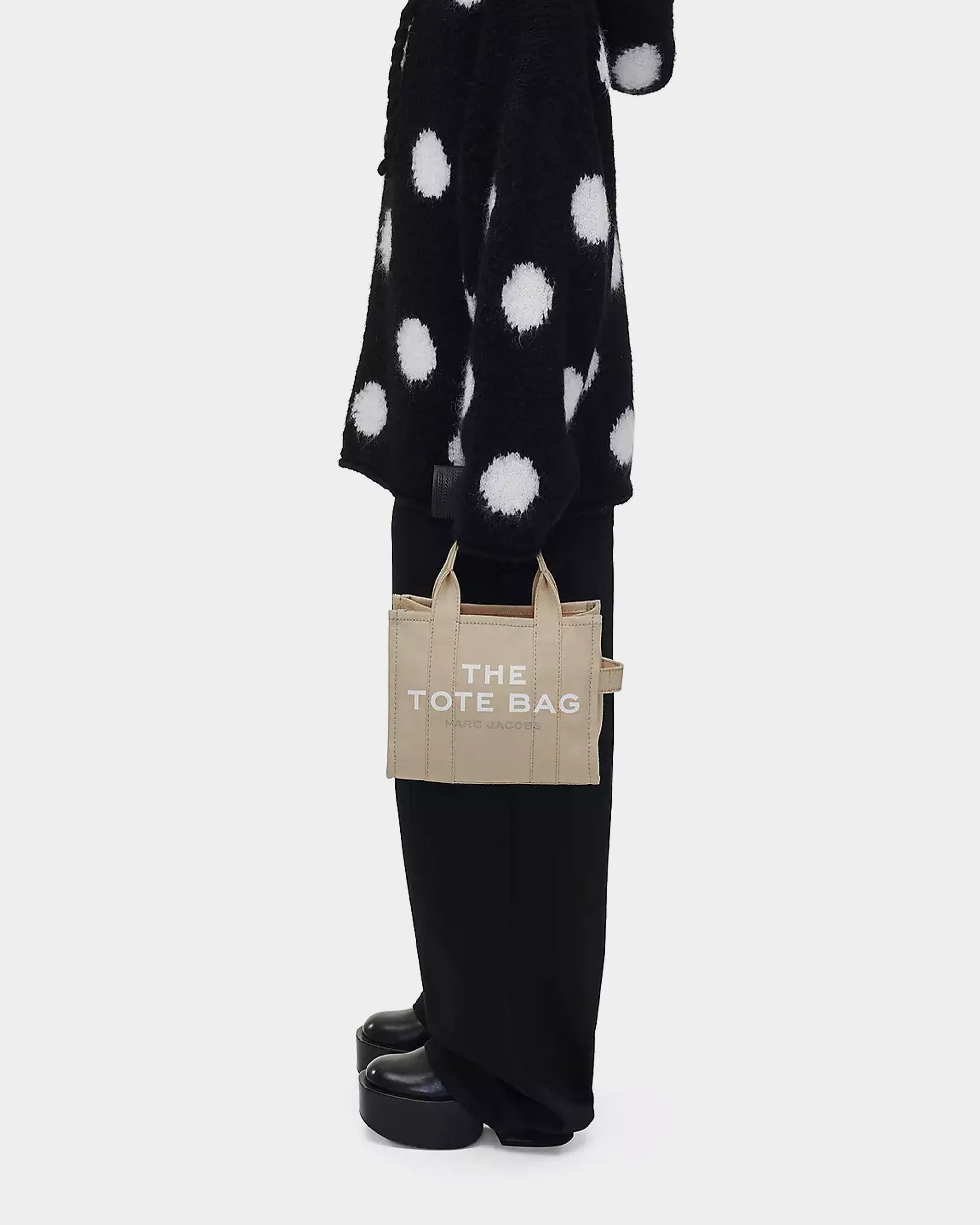 MARC JACOBS 小型經典棉帆布托特包