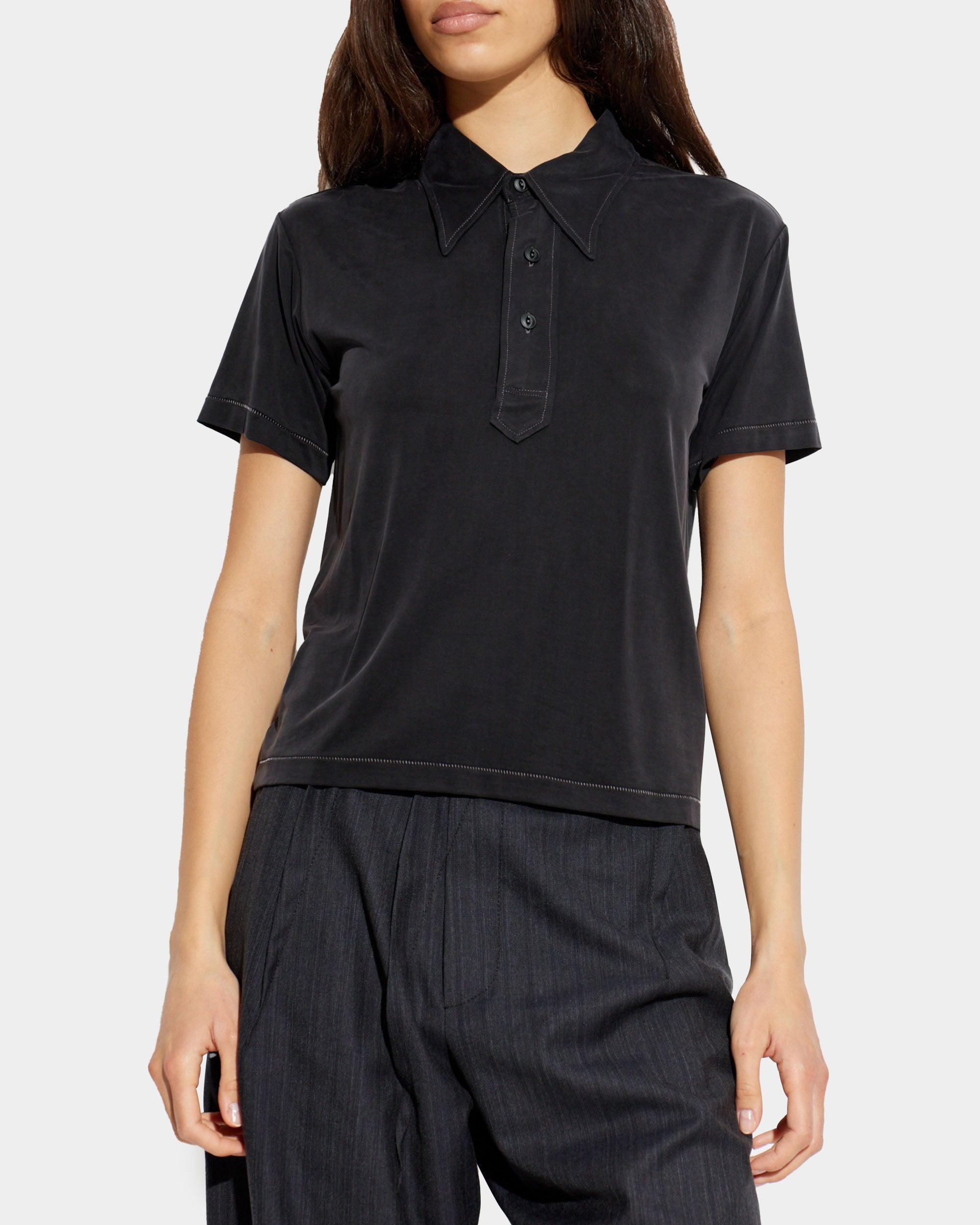 簡約短袖 Polo 衫