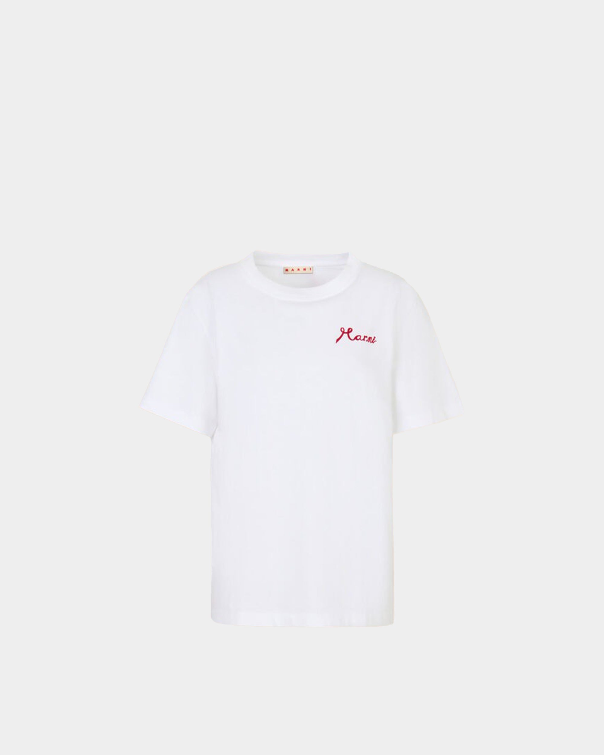 絨印Logo短袖T-Shirt