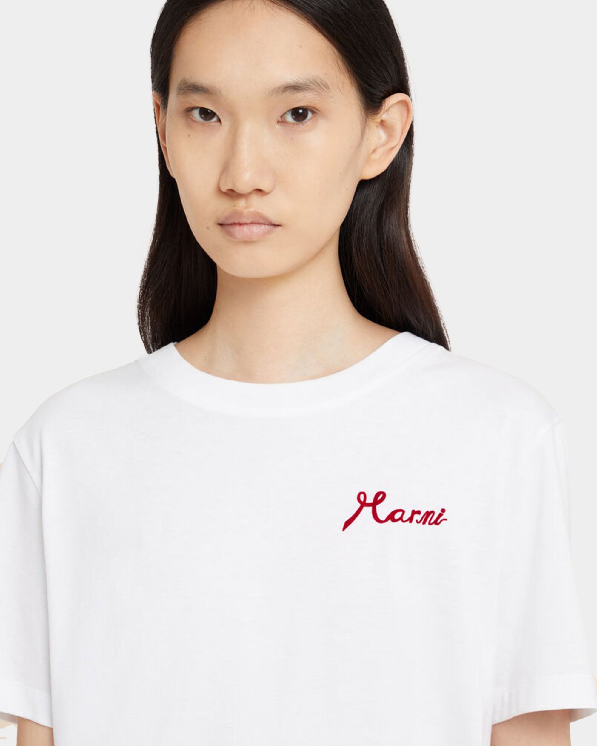 絨印Logo短袖T-Shirt