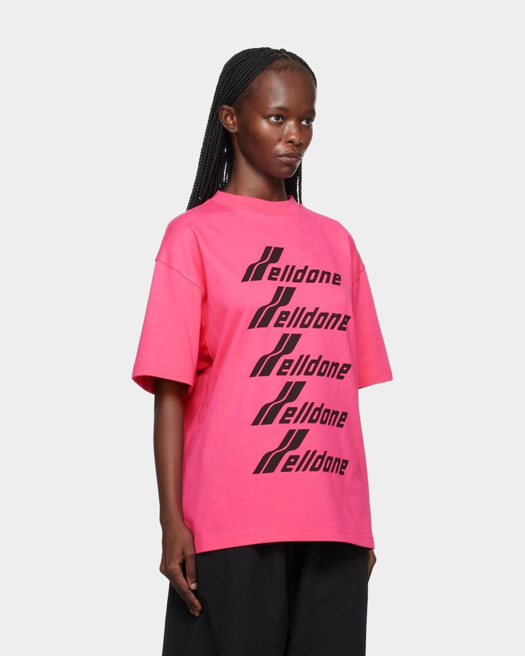 WE11DONE 多重Logo短袖T-shirt