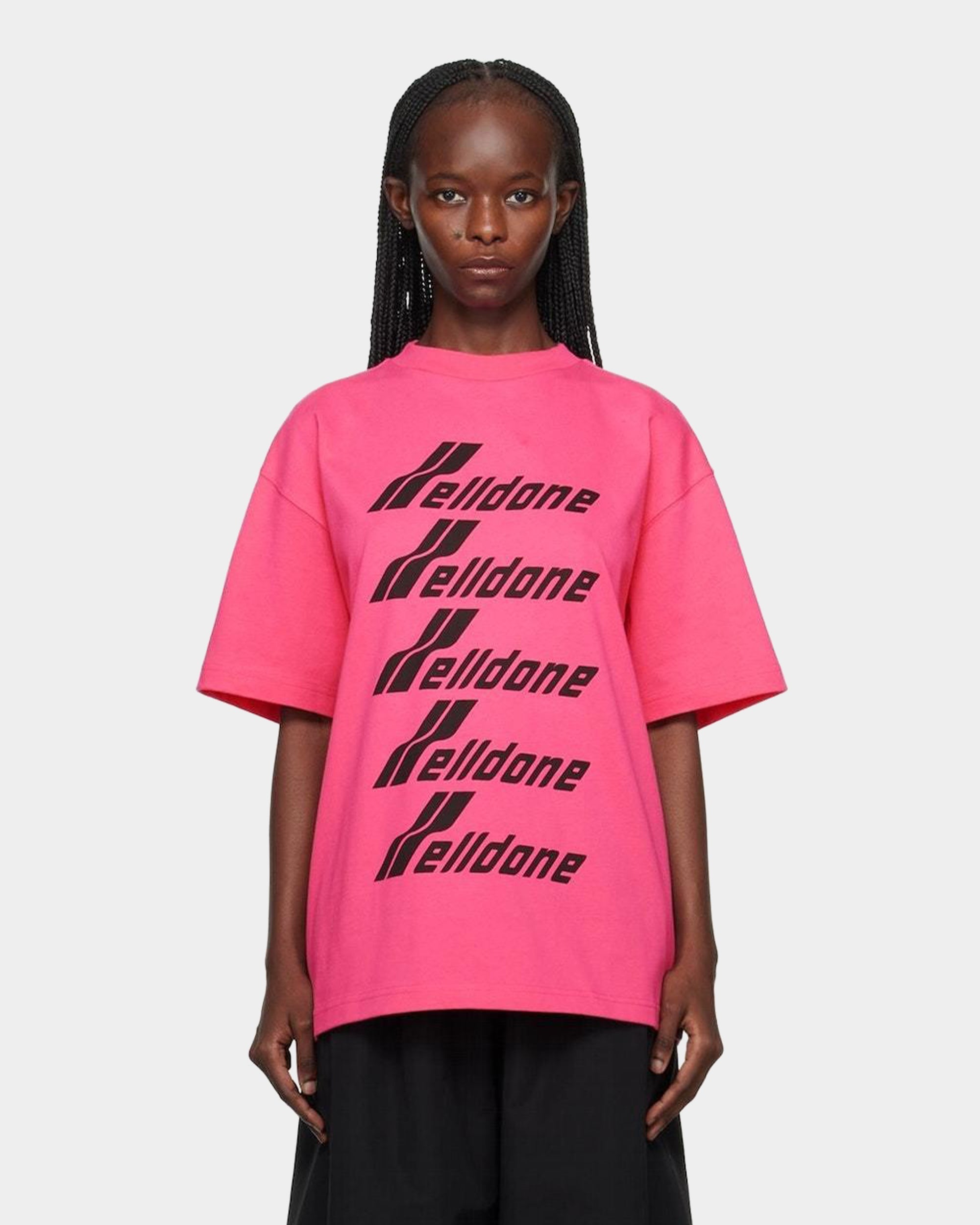 WE11DONE 多重Logo短袖T-shirt