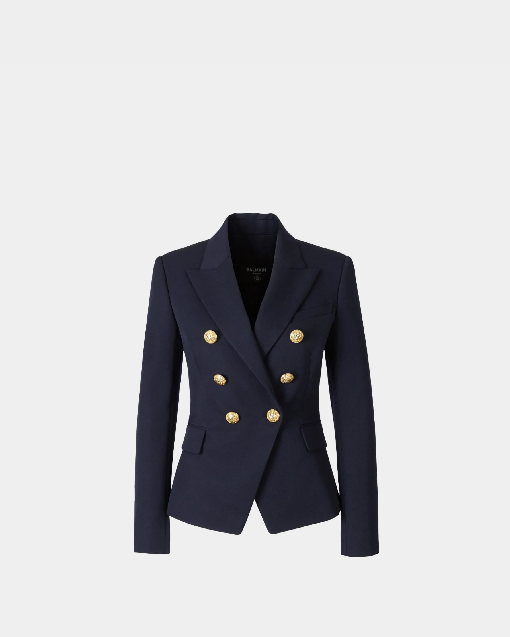 Balmain 排釦羊毛經典西外套 / 女