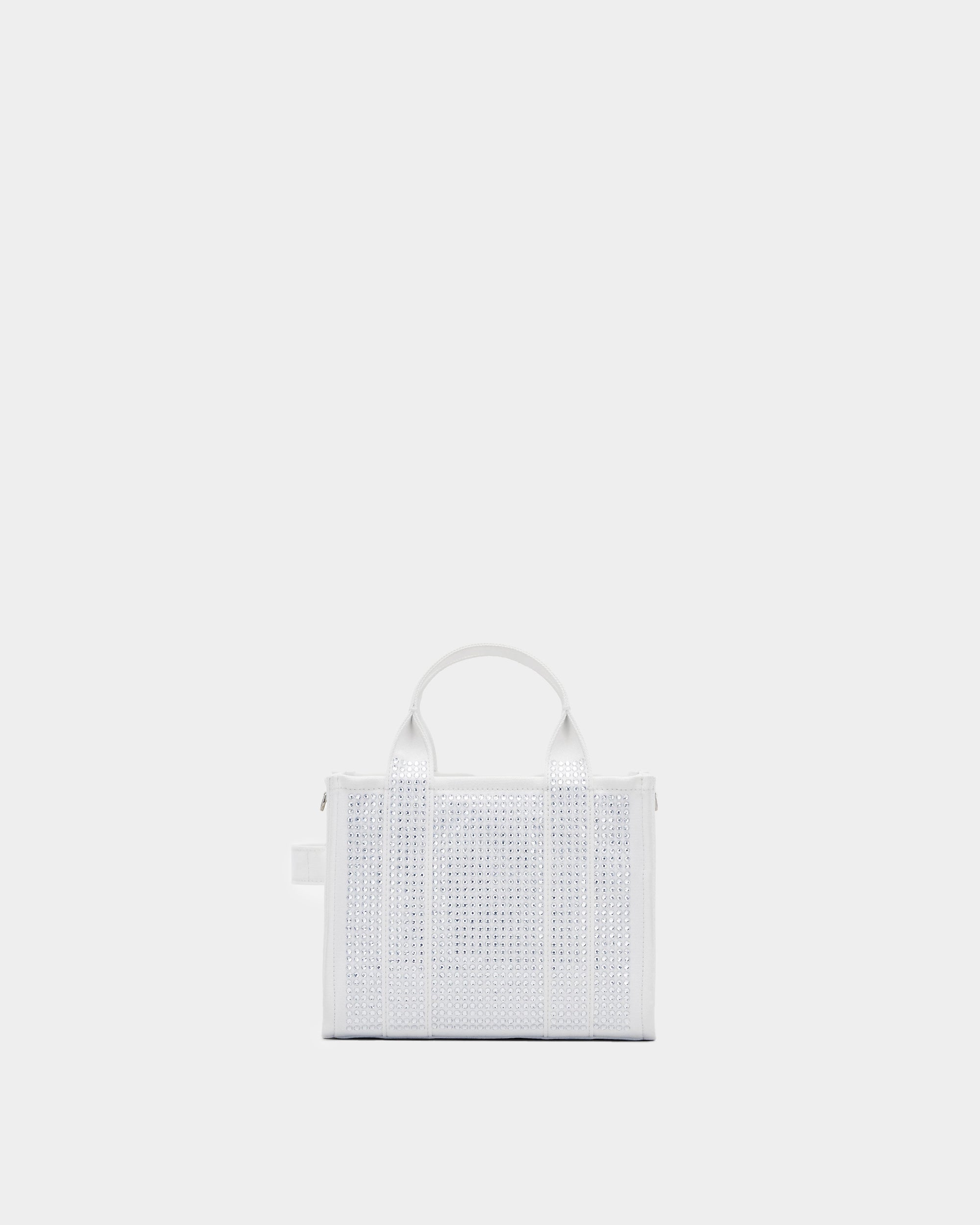MARC JACOBS Small rhinestone canvas tote 