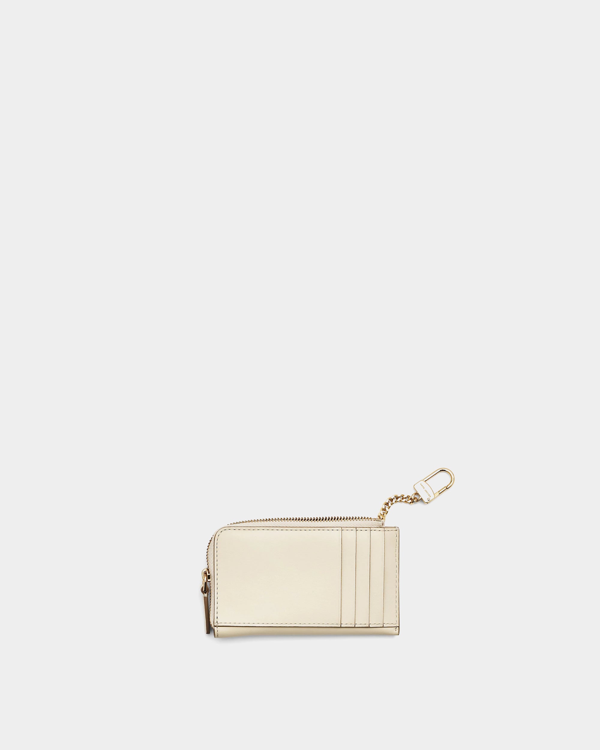 MARC JACOBS  浮雕 LOGO 拉鍊多功能皮夾